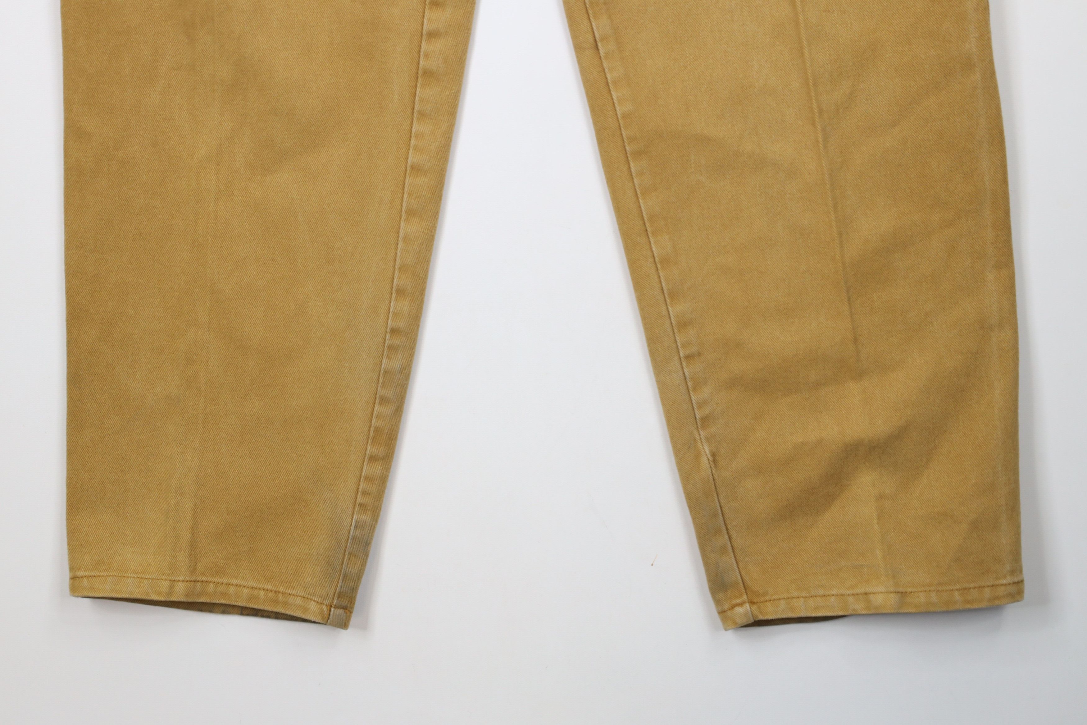 Vintage Vintage 90s Streetwear Baggy Fit Cargo Jeans Beige Cotton Size US 32 / EU 48 - 4 Thumbnail