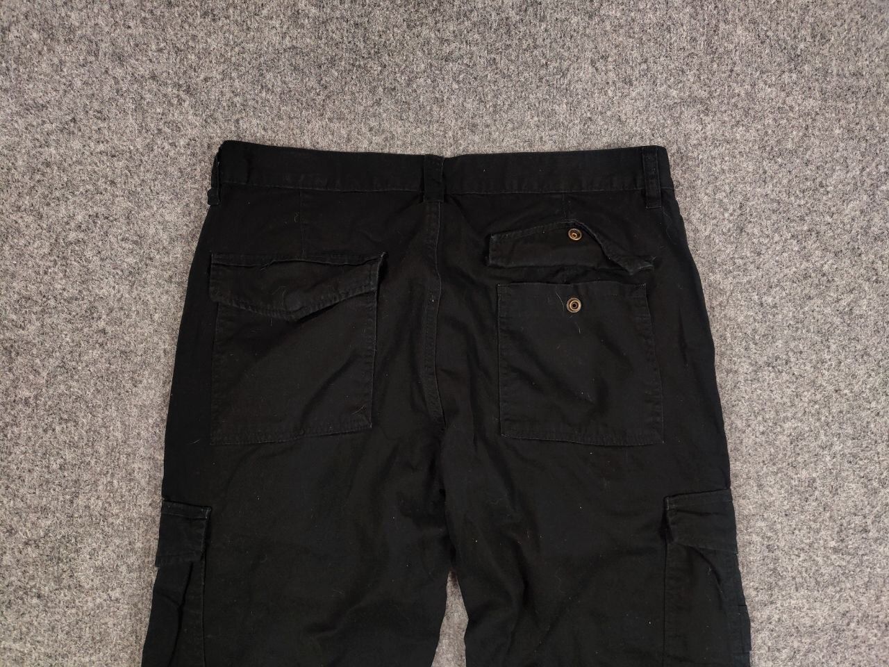 Japanese Brand Vintage 90's Japanese Black Military Cargo Casual Pants Size US 34 / EU 50 - 14 Thumbnail