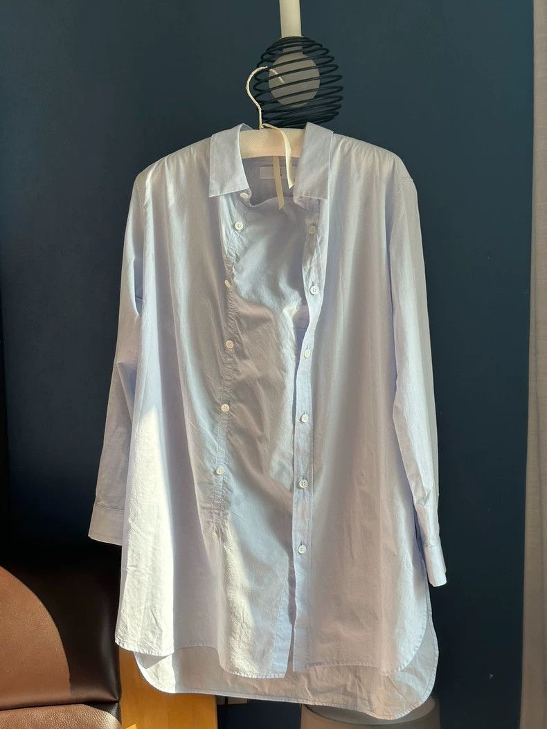 Y's Y's 18ss Distorted Long Sleeve Shirt Size US M / EU 48-50 / 2 - 3 Thumbnail
