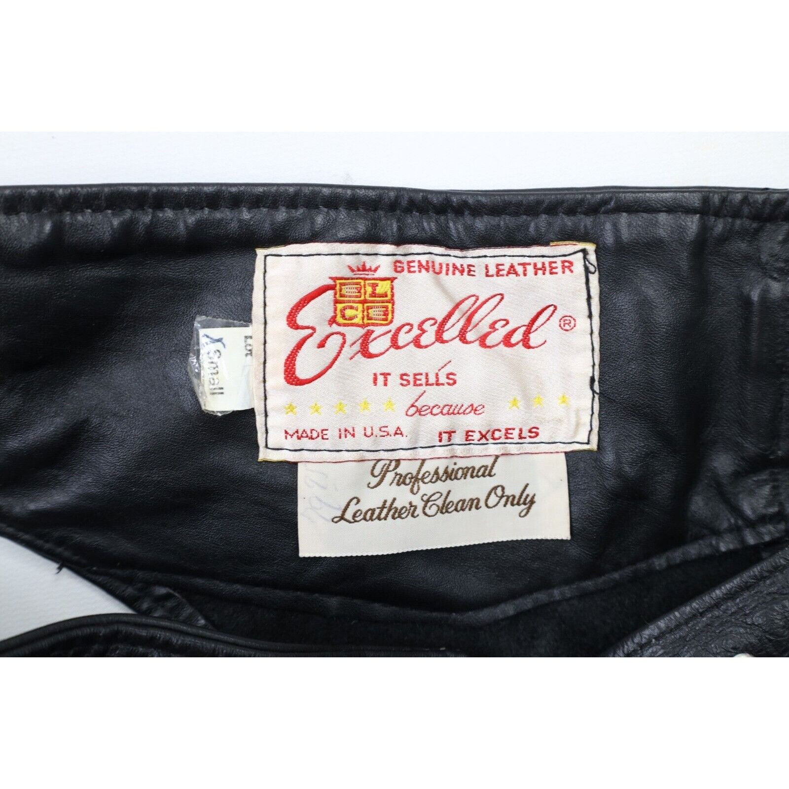Vintage Vintage 70s Streetwear Distressed Leather Motorcycle Chaps Size US 30 / EU 46 - 8 Thumbnail