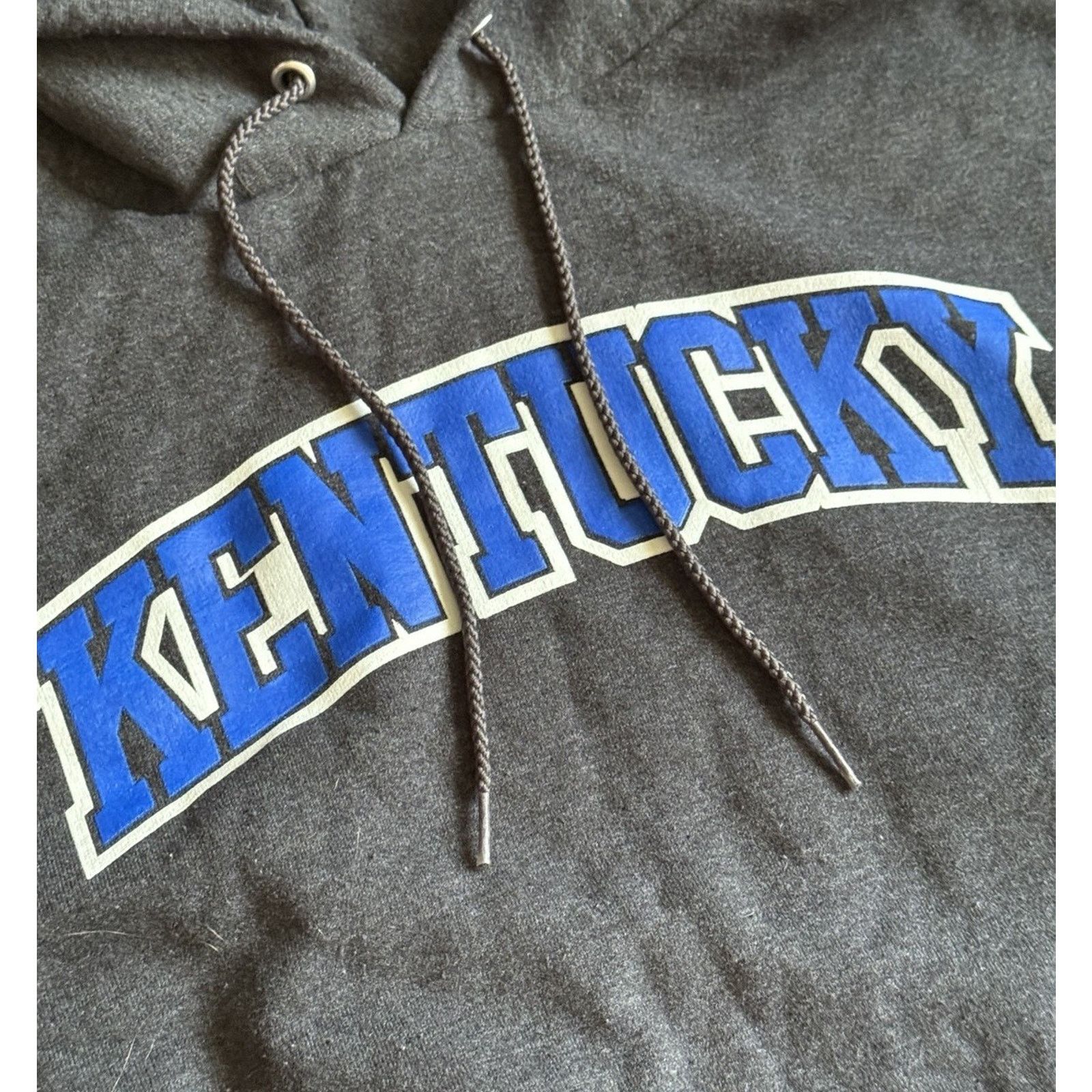 Champion Champion KY Kentucky Wildcats Gray Hoodie Unisex Large NCAA Size US L / EU 52-54 / 3 - 4 Thumbnail