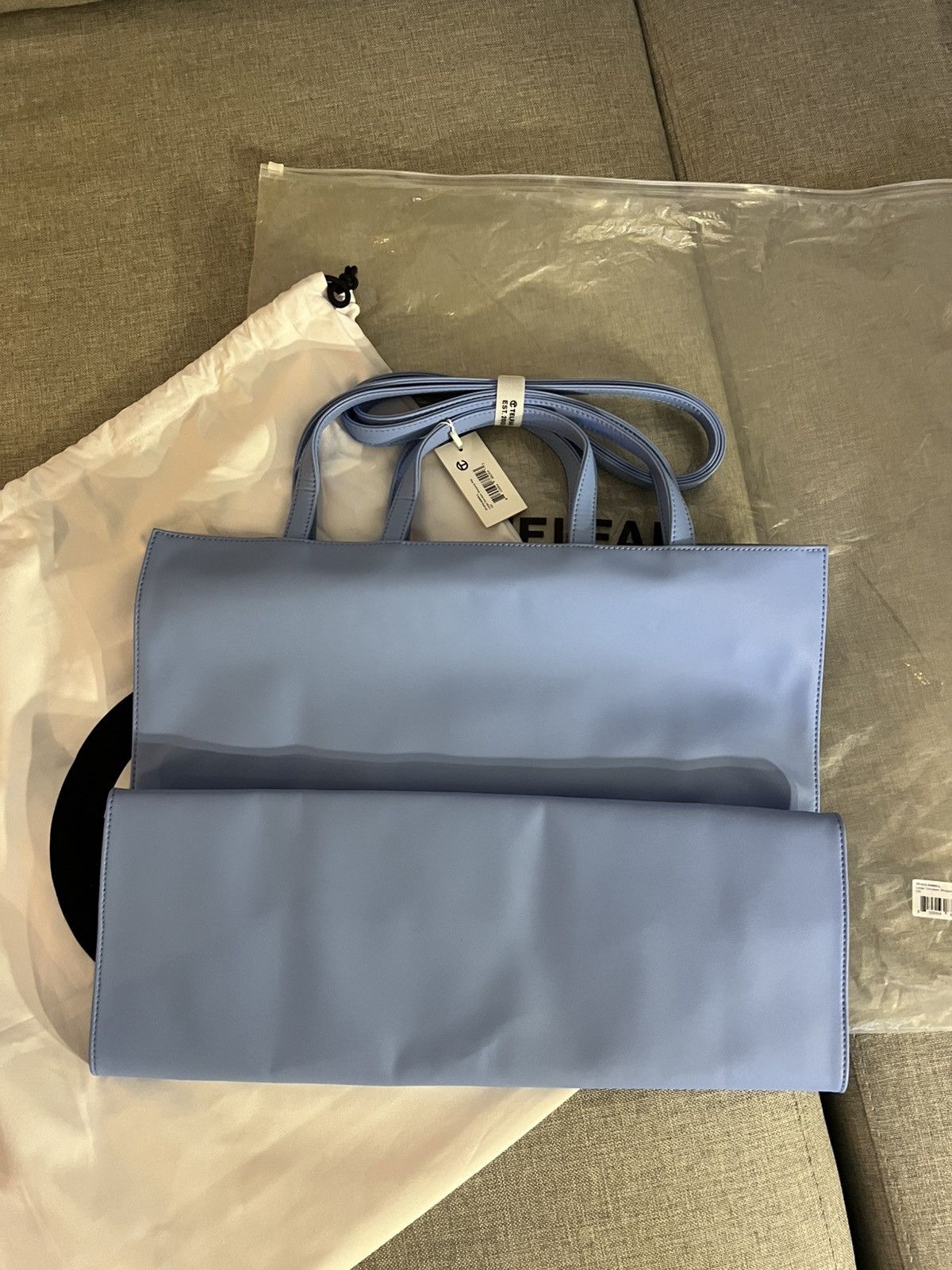 Telfar Telfar Shopping Bag Cerulean Size ONE SIZE - 4 Thumbnail