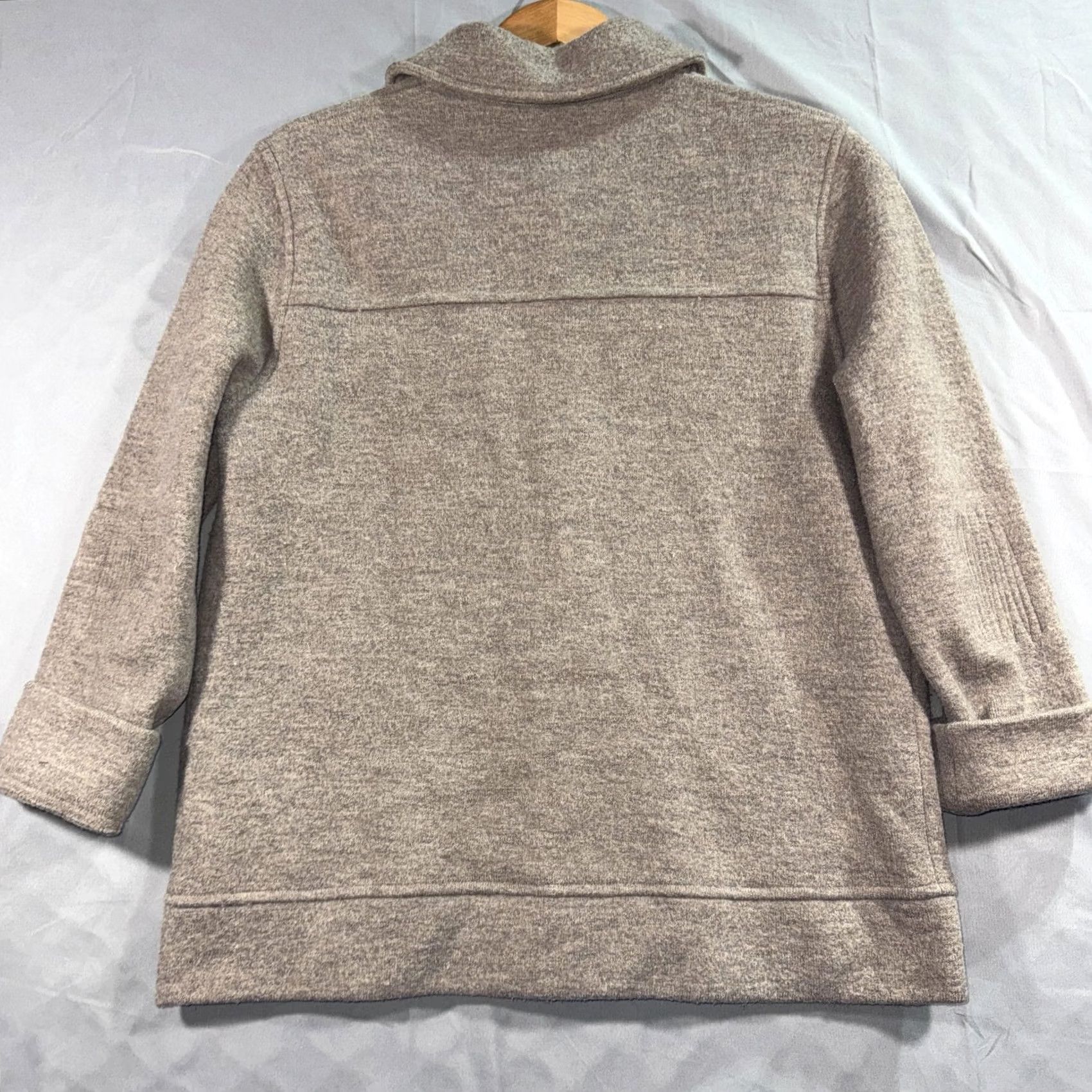 Madewell VINTAGE Madewell Jacket Womens Small Gray Merino Wool Knit Button Front Pockets Size S / US 4 / IT 40 - 2 Thumbnail