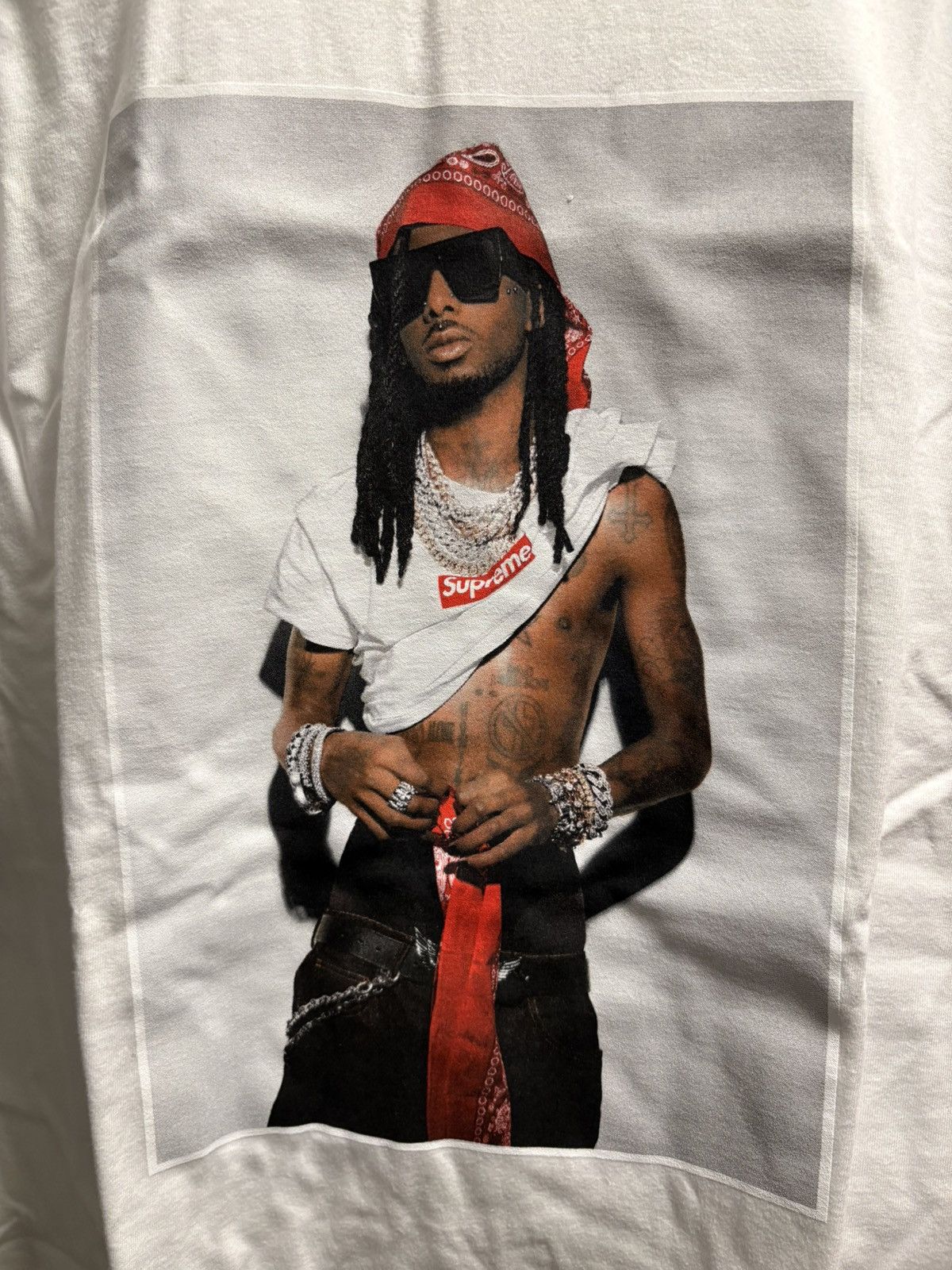 Supreme Supreme Playboi Carti Tee Size US M / EU 48-50 / 2 - 3 Thumbnail