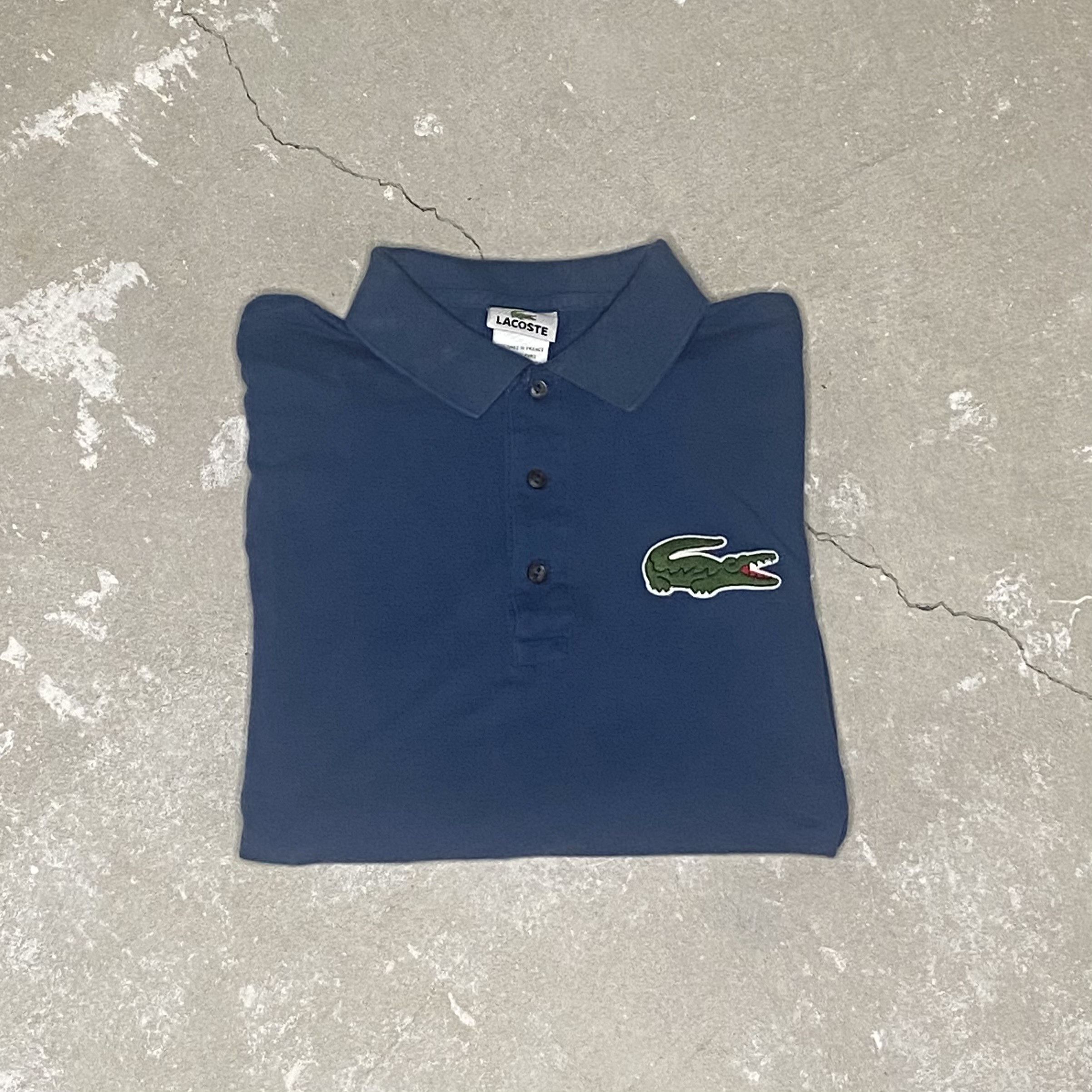 Lacoste Vtg Lacoste Polo Long Sleeve Size US M / EU 48-50 / 2 - 1 Thumbnail