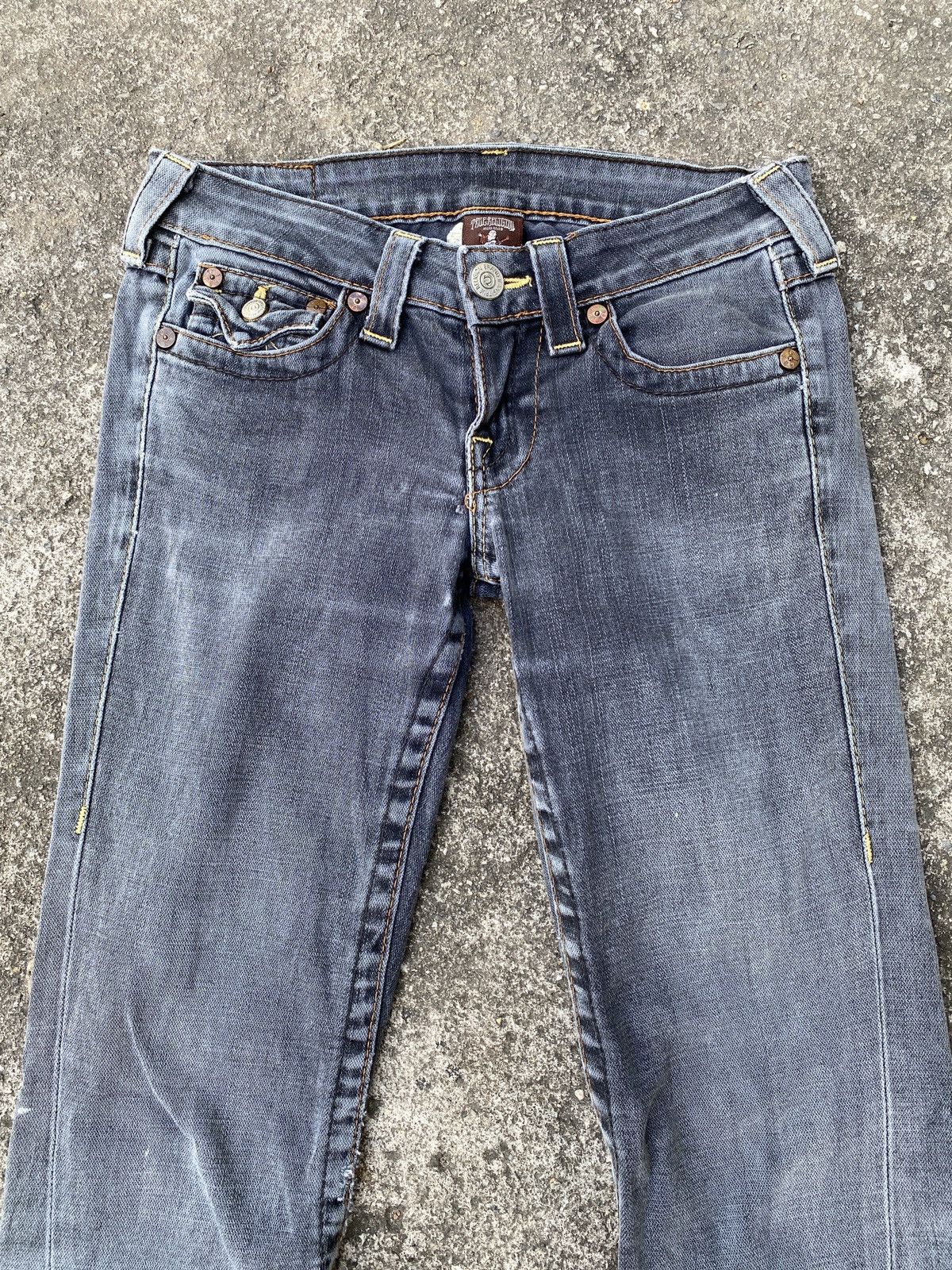 Japanese Brand × Le Grande Bleu (L.G.B.) × True Religion True Religion Flare Distressed Denim Size 26" / US 2 / IT 38 - 5 Thumbnail