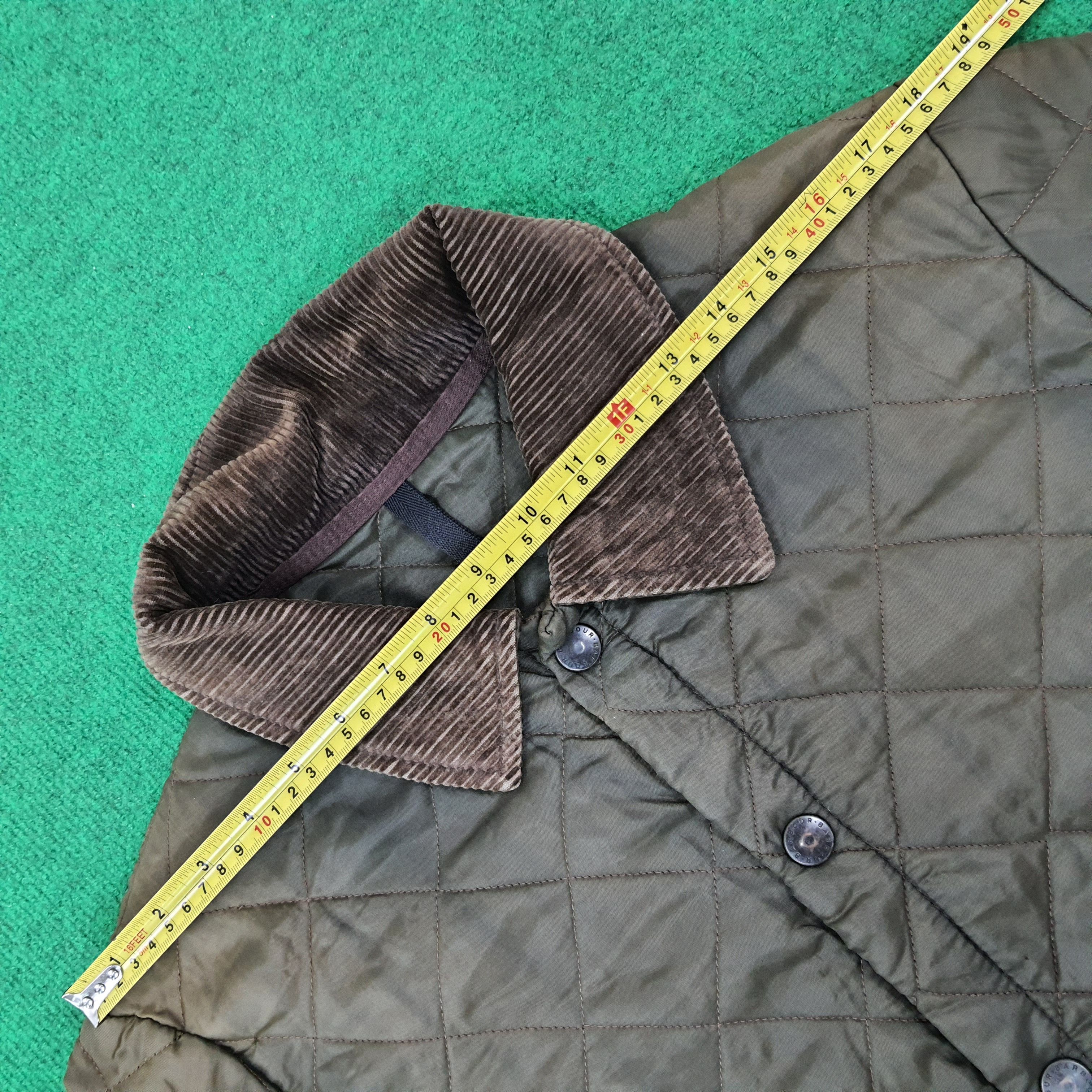 Barbour × Vintage Vintage Barbour Liddesdale Corduroy Collar Jacket C231N17 Size US M / EU 48-50 / 2 - 11 Thumbnail