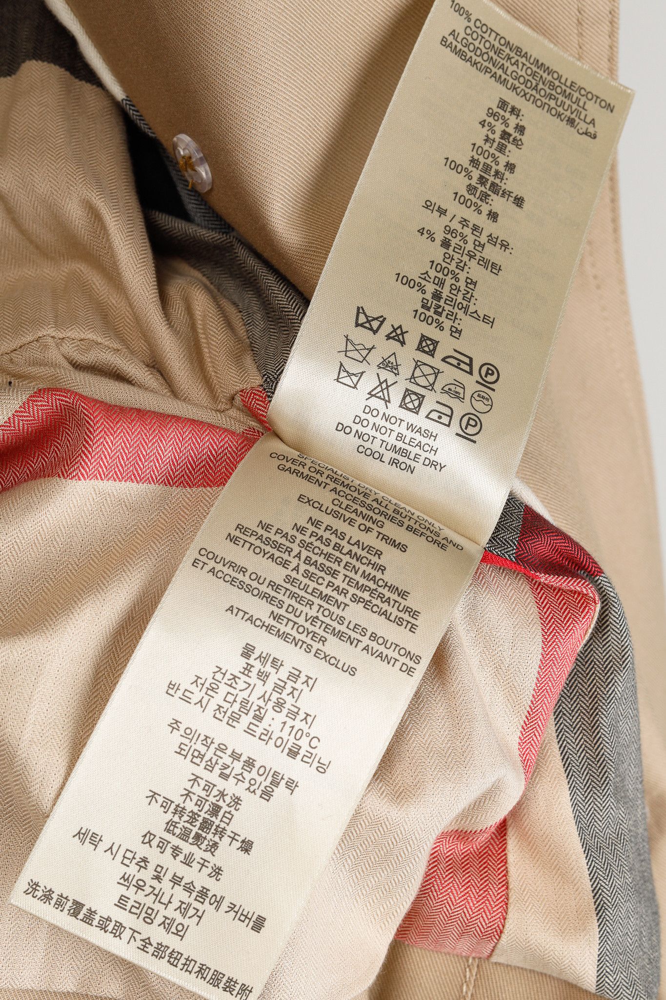 Burberry Burberry Brookleigh Tan Moto-Style Trench with Peplum Back Size S / US 4 / IT 40 - 11 Thumbnail