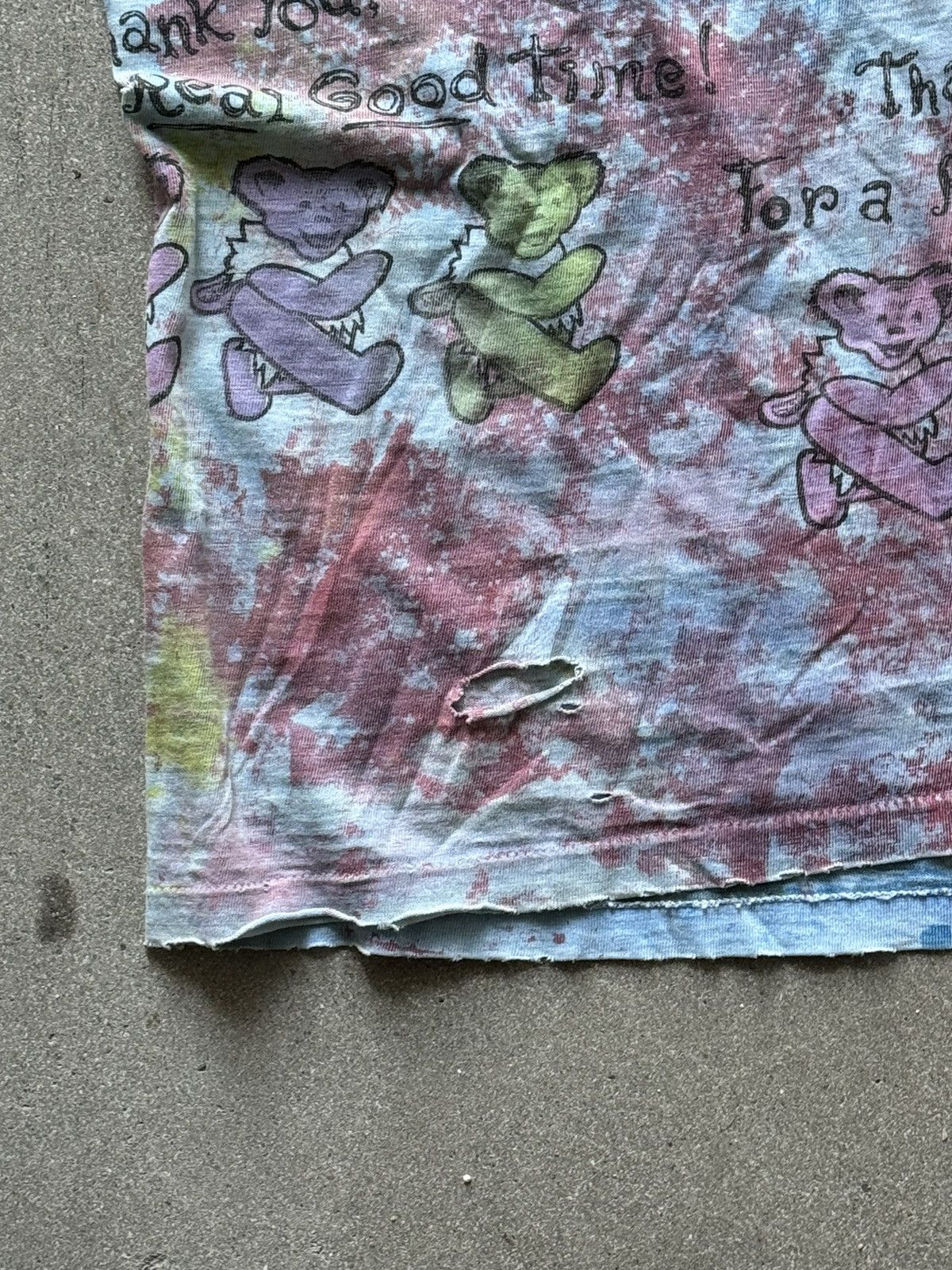 Vintage Vintage Grateful Dead, Wesley waters art, cut tag 25/28 Size US XXL / EU 58 / 5 - 3 Thumbnail