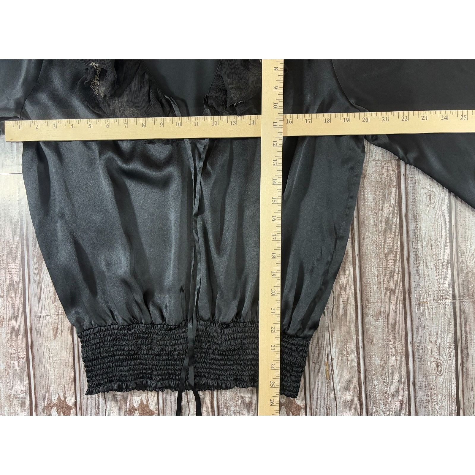 Other Vanita Rosa Atelier Paris St Barth 100% satin silk top blous Size ONE SIZE - 5 Thumbnail