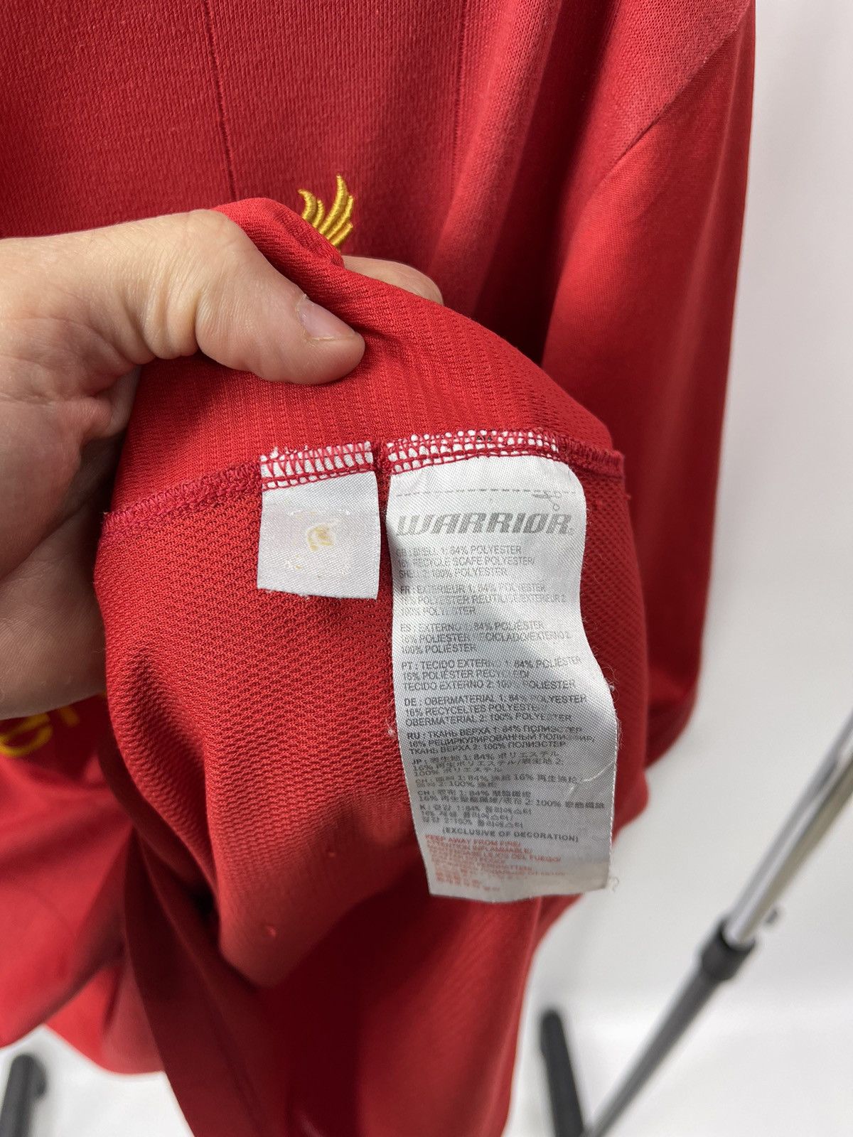 Warrior Liverpool FC 2012-13 Home Soccer Jersey Warrior Men’s Large Size US L / EU 52-54 / 3 - 6 Thumbnail