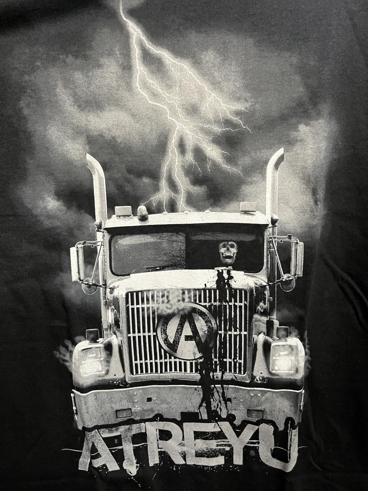 Designer Atreyu Band Tee - Trucker Lightning Skeleton Driver - S Size US S / EU 44-46 / 1 - 3 Thumbnail