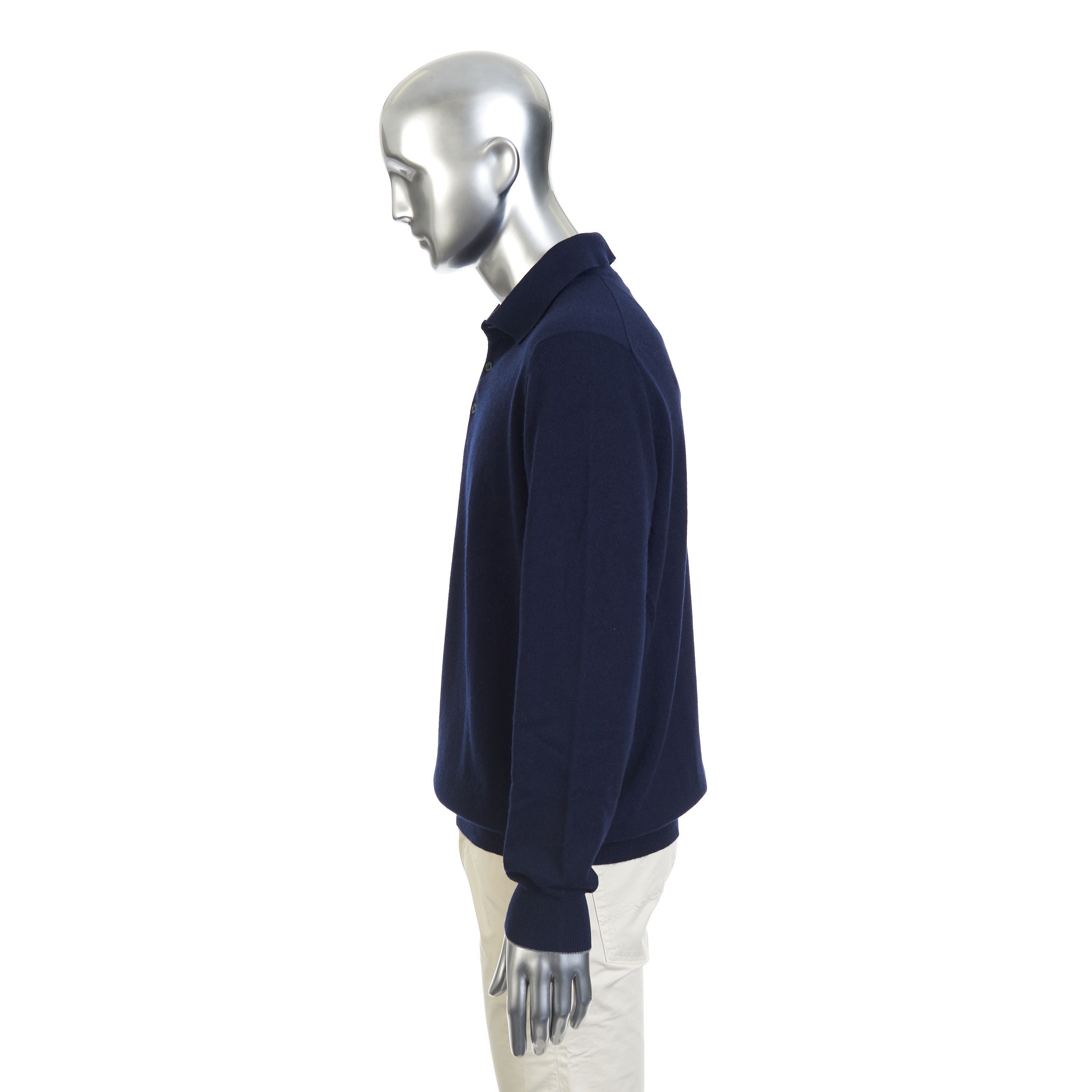 Brunello Cucinelli Knit Polo Shirt In Cashmere Size US L / EU 52-54 / 3 - 4 Thumbnail