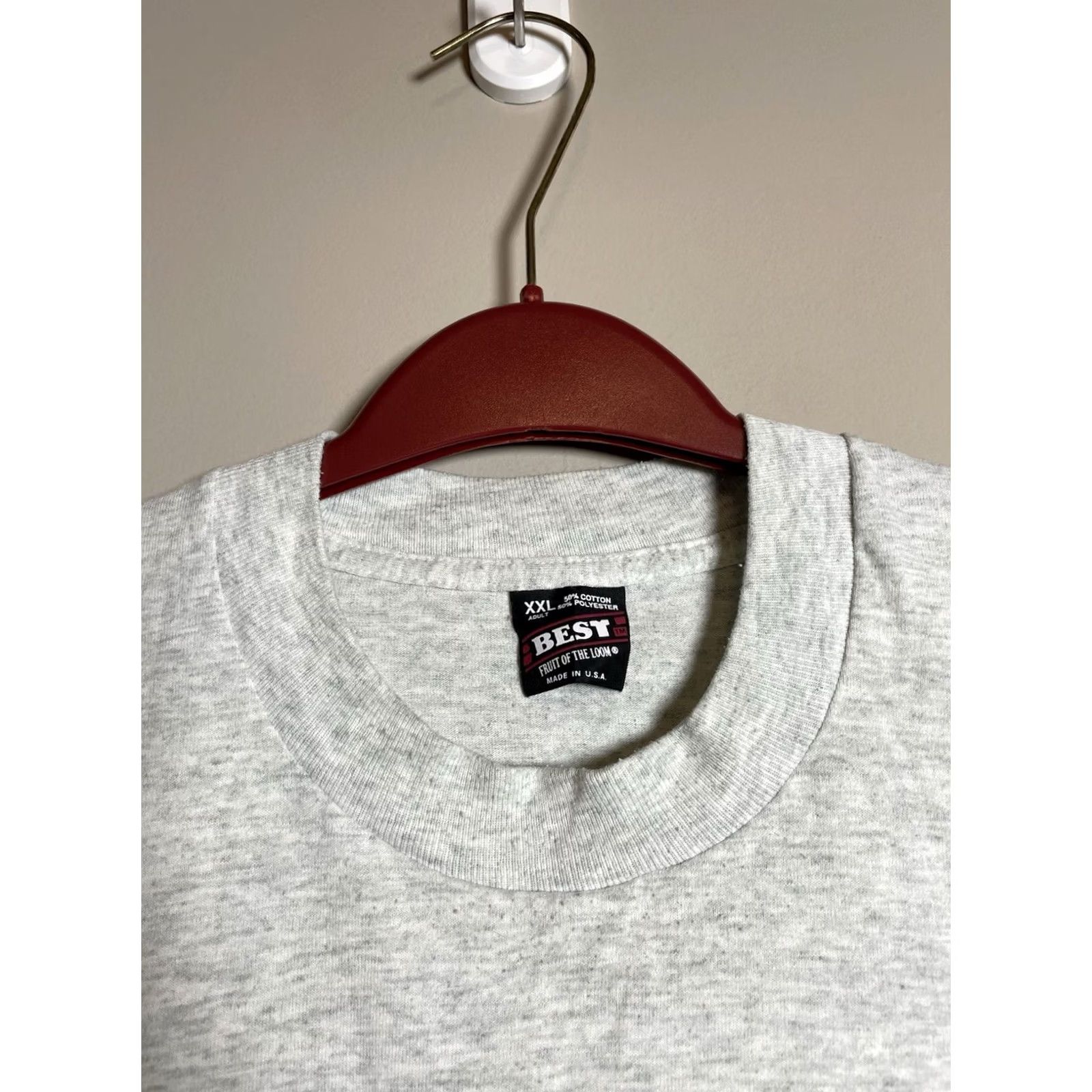 Delta Vintage 90’S The Delta Challenger Railroad Locomotive Shirt - XL Gray Cotton Knit Size US XL / EU 56 / 4 - 3 Thumbnail
