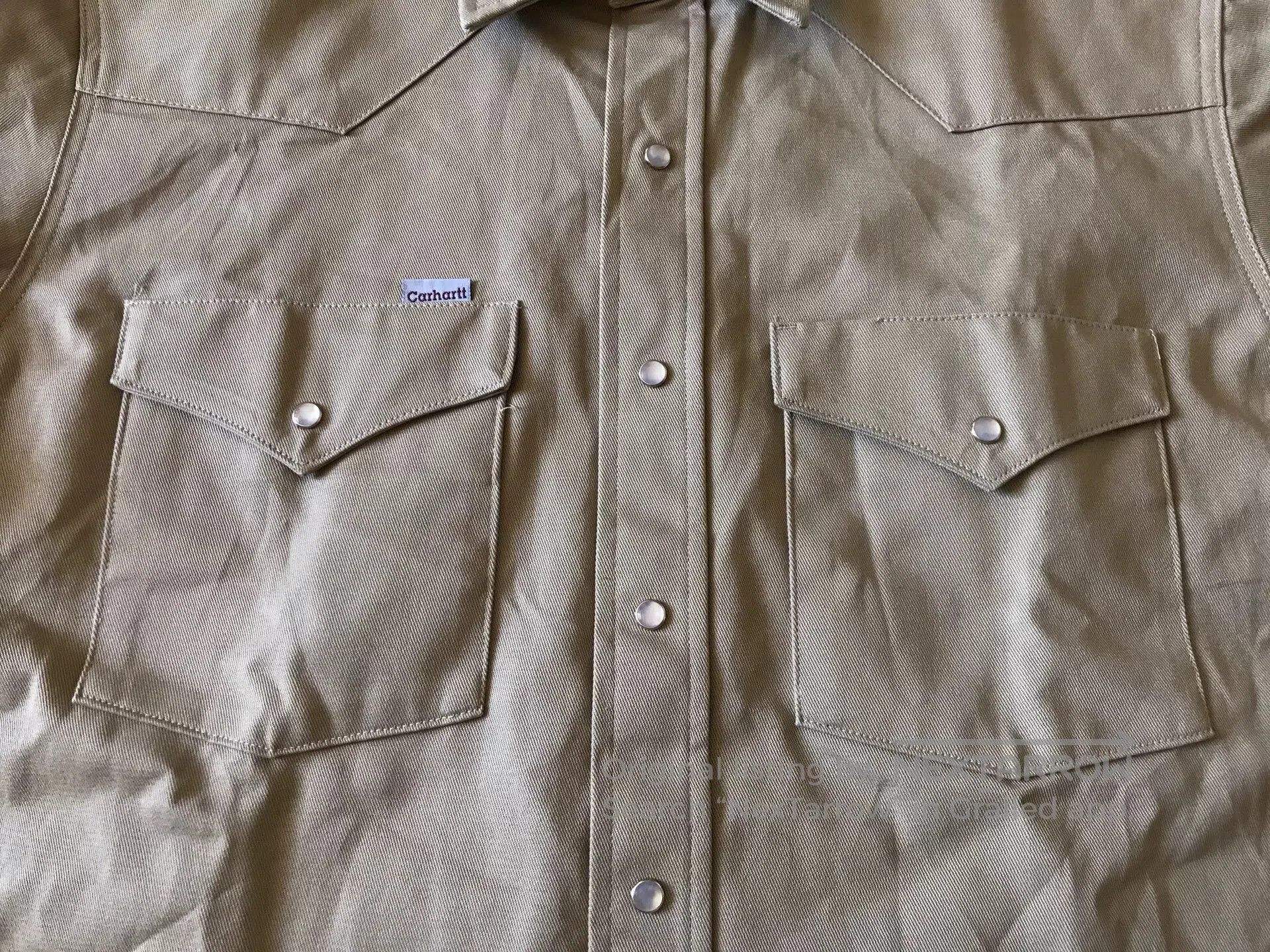 Carhartt Carhartt S01 KHI Western Shirt. Size US M / EU 48-50 / 2 - 5 Thumbnail