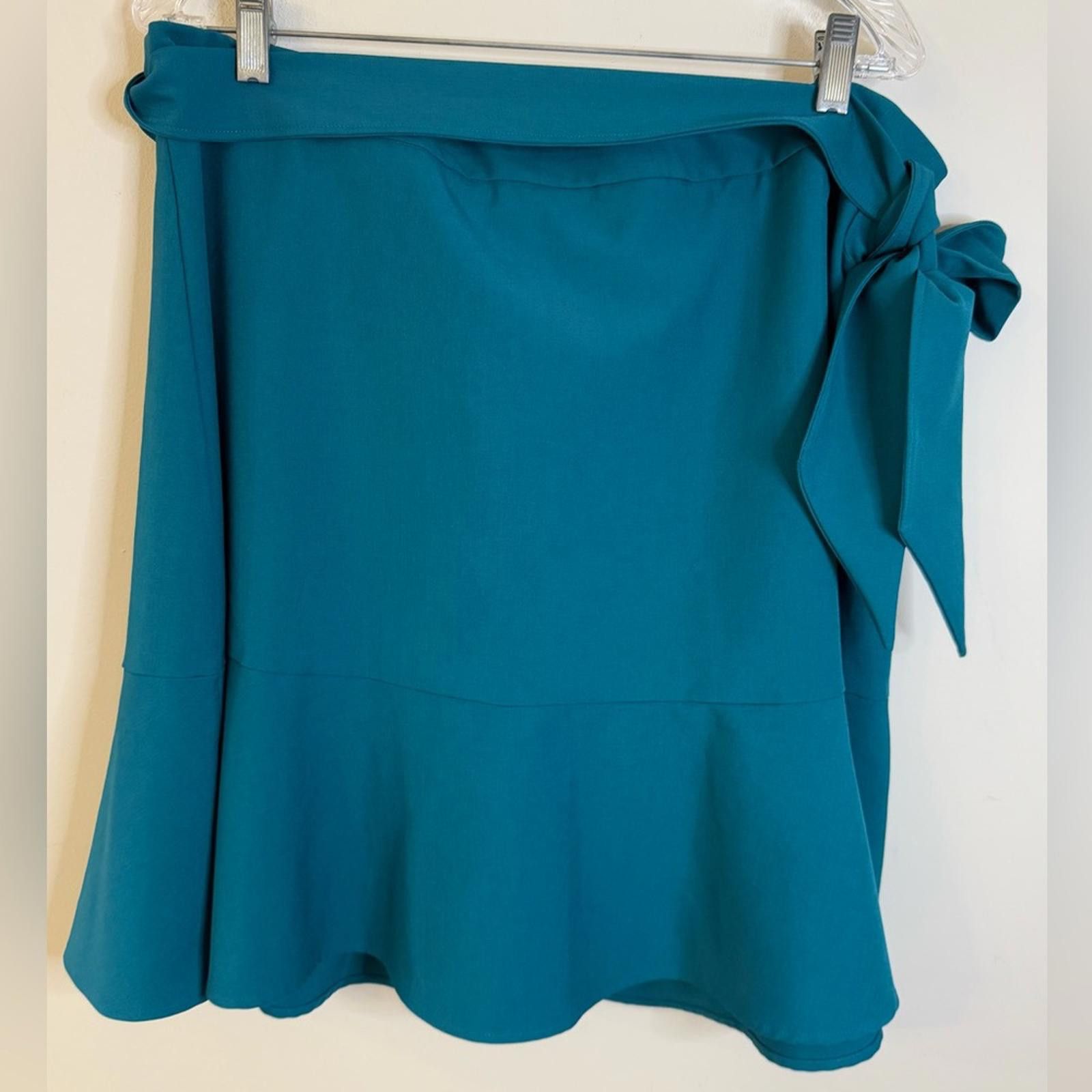 Other Banana Republic Factory teal midi skirt Plus size 20 Tall Size 30" / US 8 / IT 44 - 1 Thumbnail