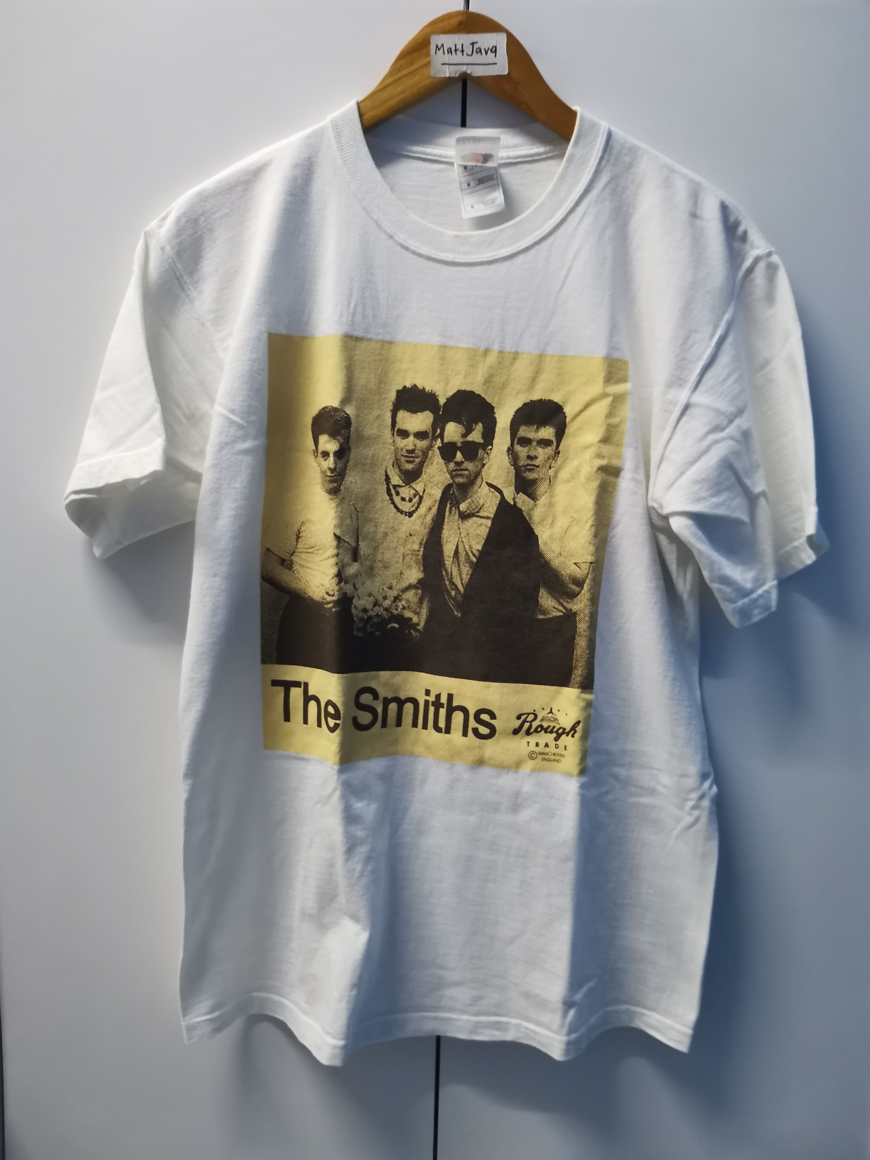 Band Tees Vintage The Smiths 90s Morrissey Band Tee Rare Size US M / EU 48-50 / 2 - 2 Thumbnail
