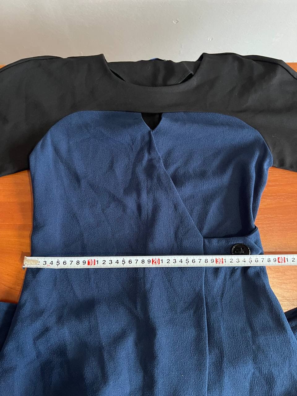 Cop Copine COP COPINE NAVY ASYMMETRICAL NEPTUNI ROSE RARE DRESS SZ 34 Size XS / US 0-2 / IT 36-38 - 16 Thumbnail