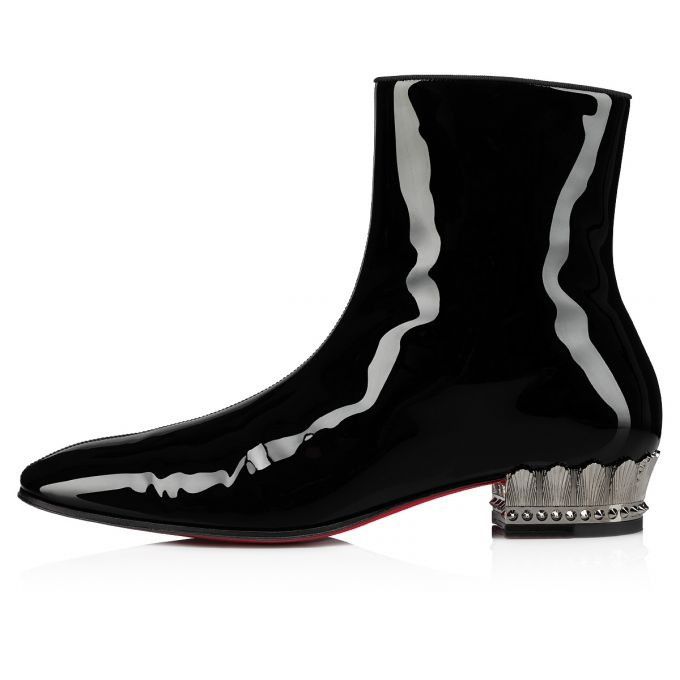 Christian Louboutin o1s1wg111224 Greggy Chick Flat Velvet in Black Size US 9.5 / EU 42-43 - 4 Thumbnail