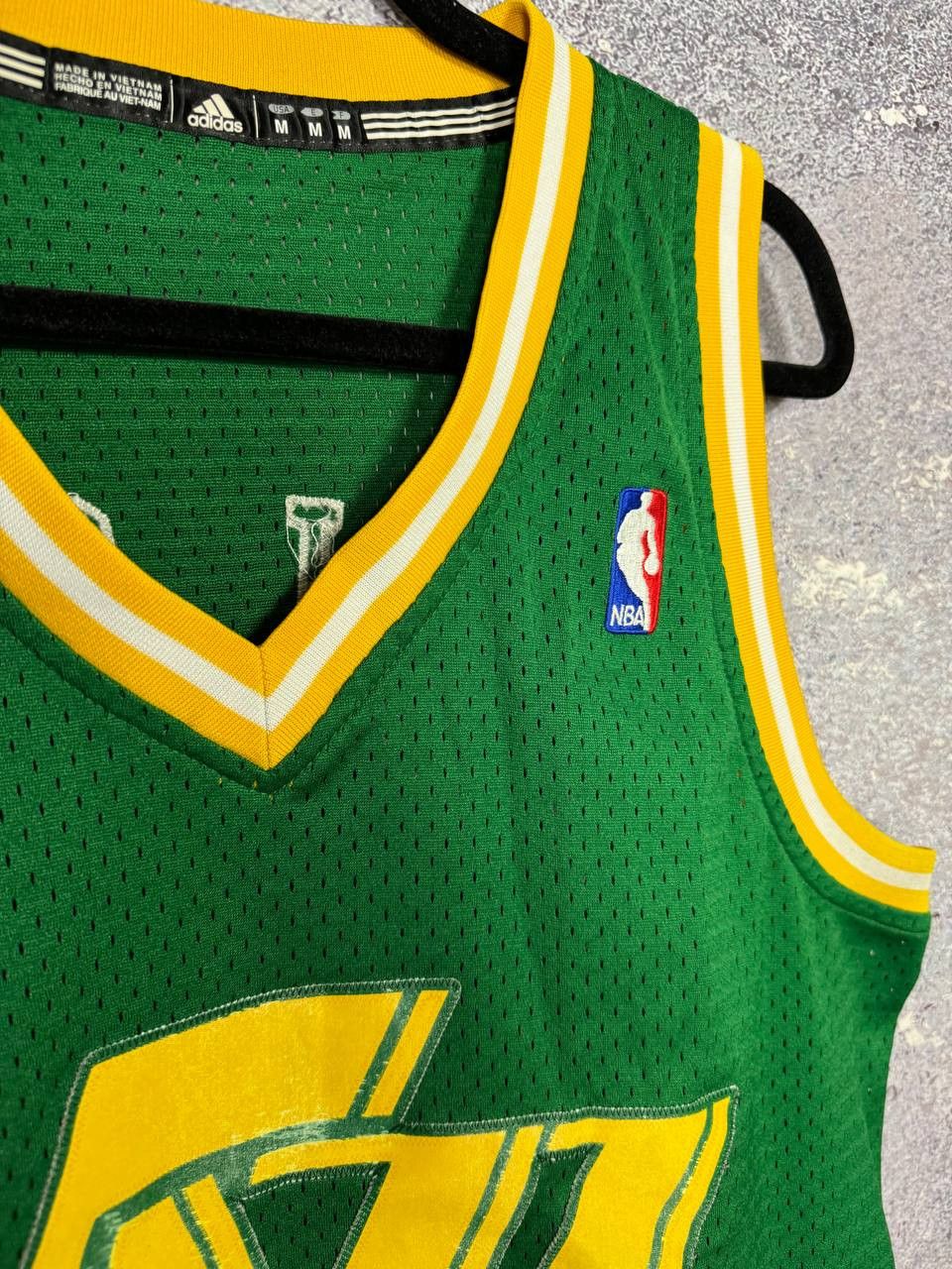 Adidas × NBA CARL MALONE Utah Jazz 2013 NBA Adidas Jersey Size US M / EU 48-50 / 2 - 10 Thumbnail