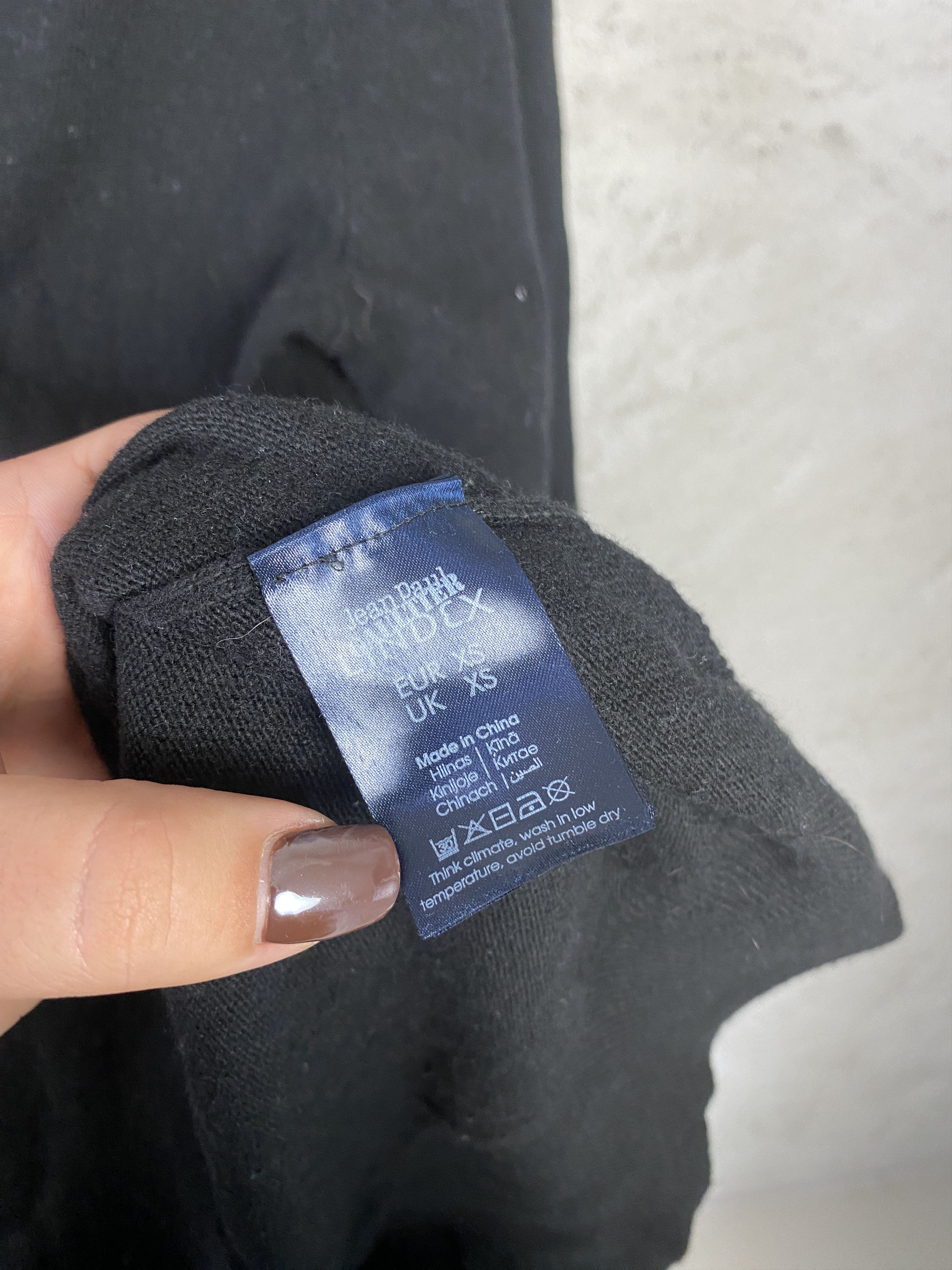 Jean Paul Gaultier Lindex x Jean Paul Gaultier zip-up sweater knitwear opium Size XS / US 0-2 / IT 36-38 - 4 Thumbnail