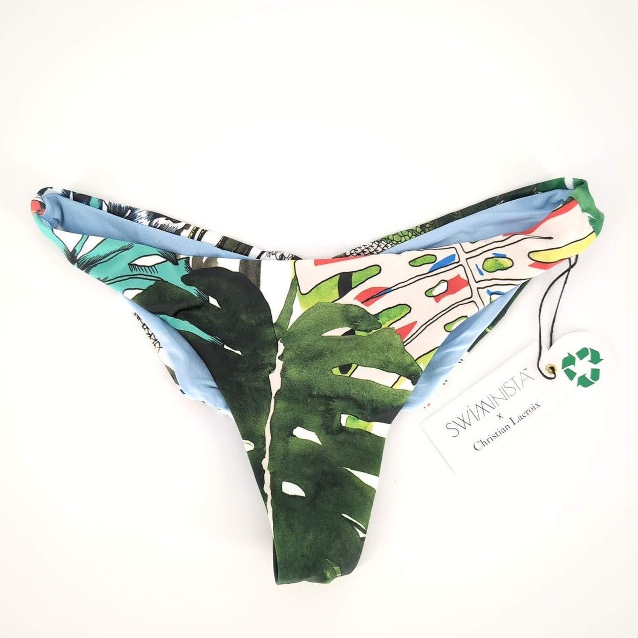 Christian Lacroix NWT Christian Lacroix Bikini Bottom Jardin Exo'Chic -Size XS Size ONE SIZE - 1 Thumbnail