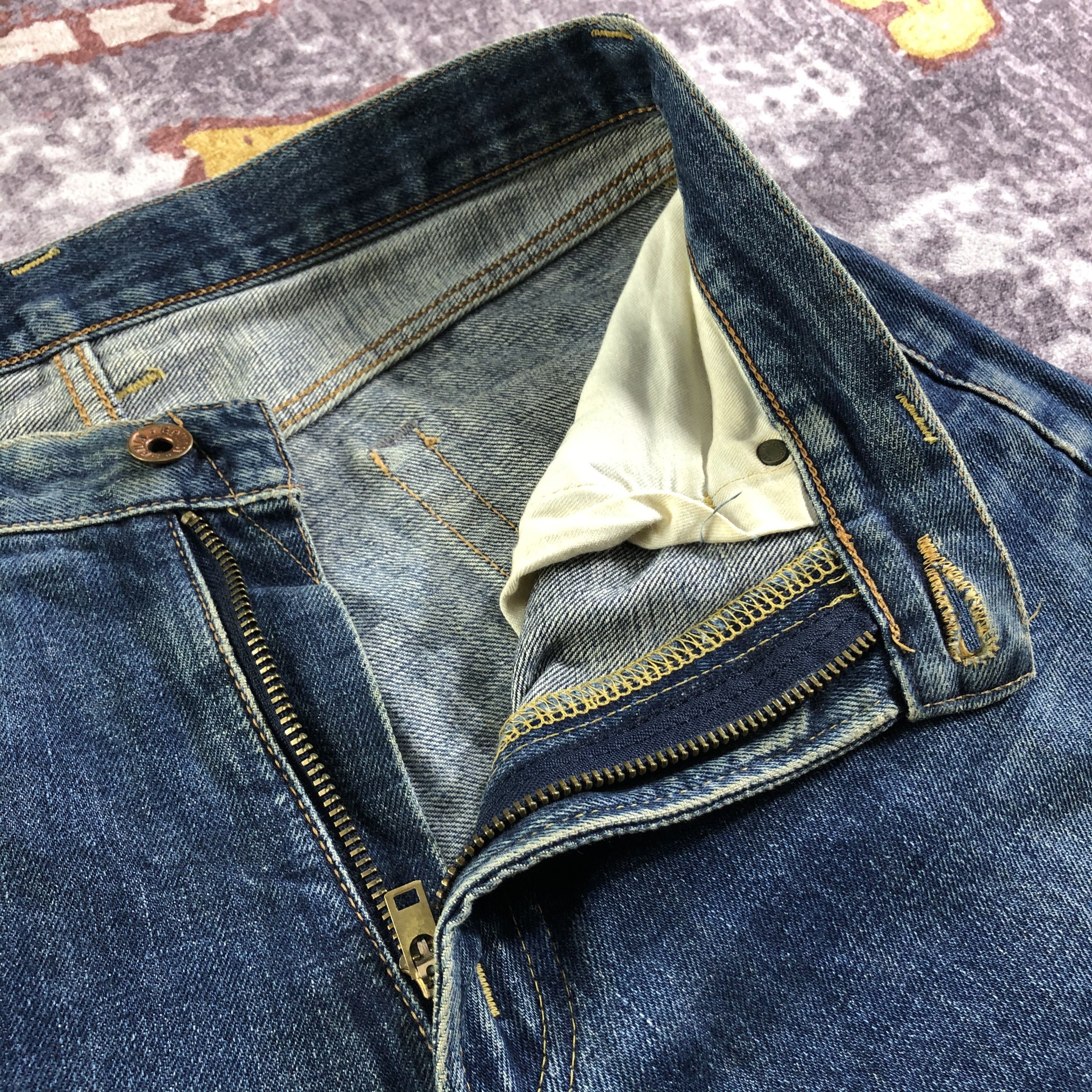 Edwin Vintage Redline Blue Wash Edwin 505 Jeans-JM3630 Size US 32 / EU 48 - 8 Thumbnail