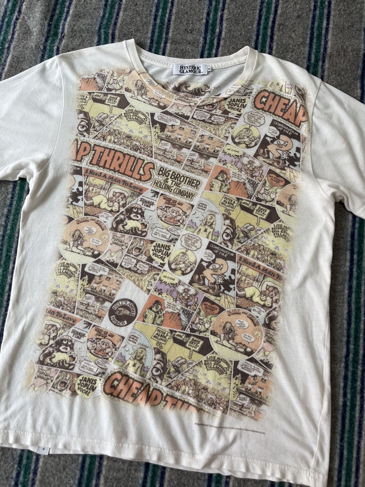Hysteric Glamour Hysteric Glamour Cheap Thrills Janis Joplin Size US M / EU 48-50 / 2 - 5 Thumbnail