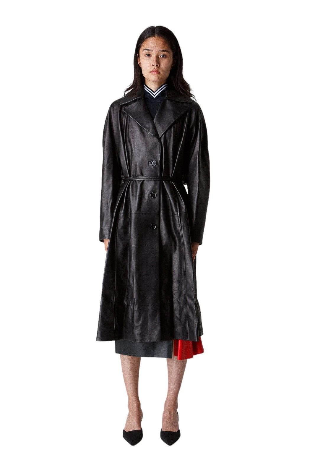 Marni $4,600 Lambskin Leather Wrapped Size XS / US 0-2 / IT 36-38 - 1 Thumbnail