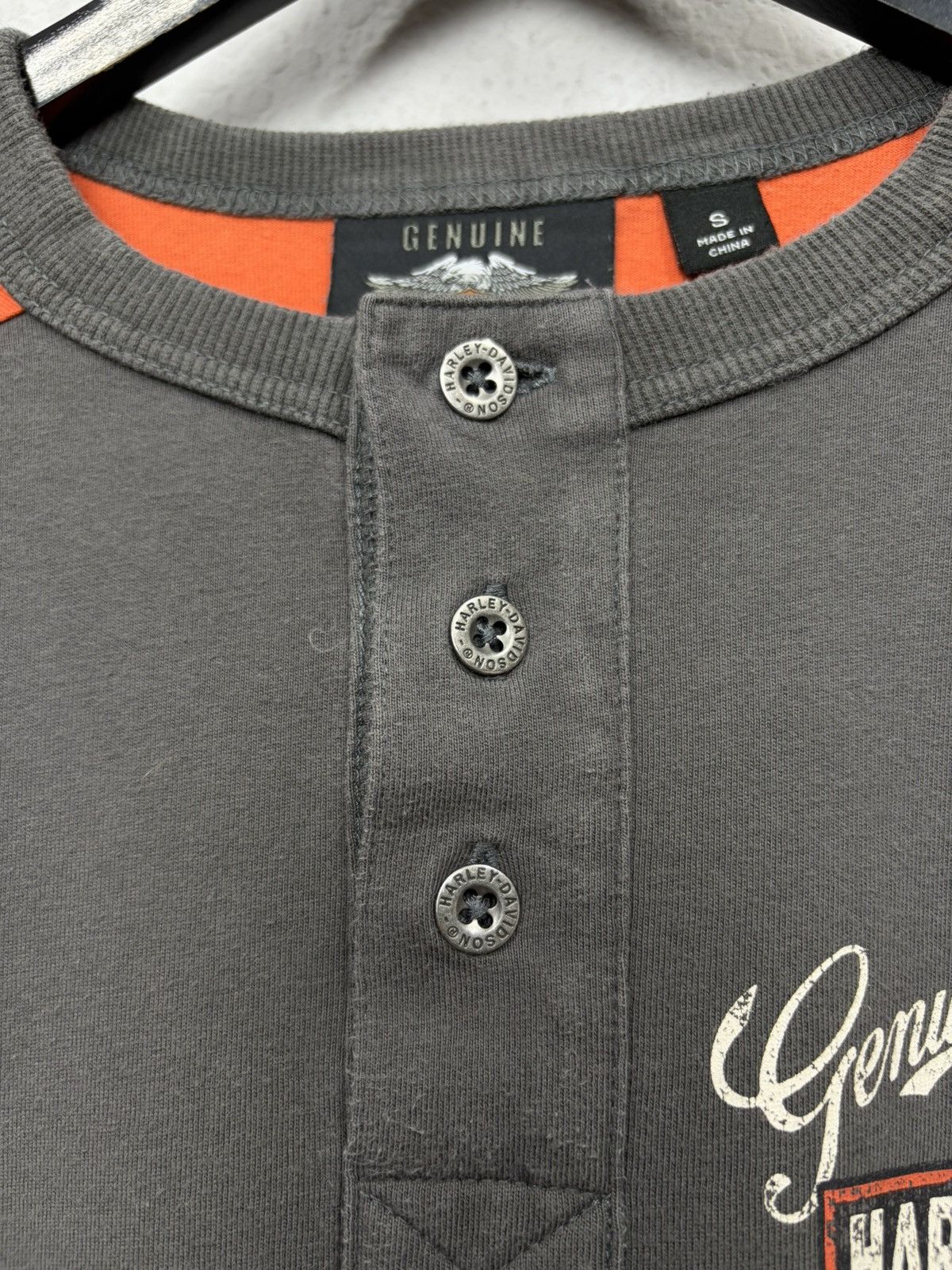 Harley Davidson Vintage Harley-Davidson Long Sleeve Tee Biker Graphic Y2K Size US L / EU 52-54 / 3 - 9 Thumbnail