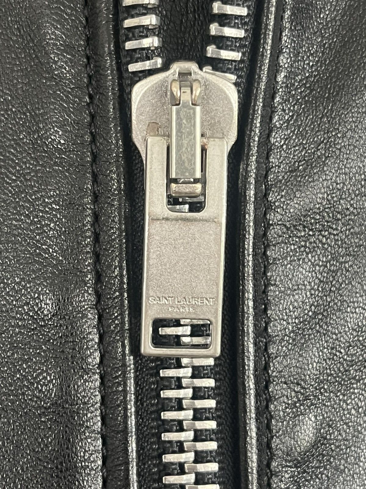 Saint Laurent Paris Saint Laurent 2017FW Cafe racer lambskin leather jacket Size US M / EU 48-50 / 2 - 8 Thumbnail