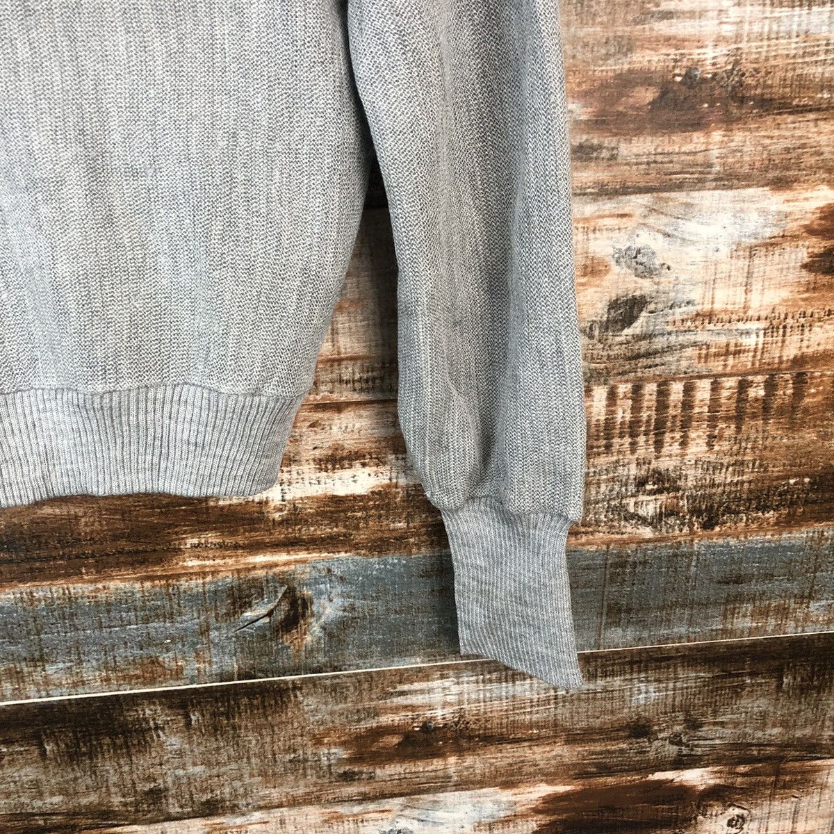 Homespun Knitwear × Japanese Brand Arnold Palmer vintage Grey Knitwear #A2044 Size S / US 4 / IT 40 - 15 Thumbnail