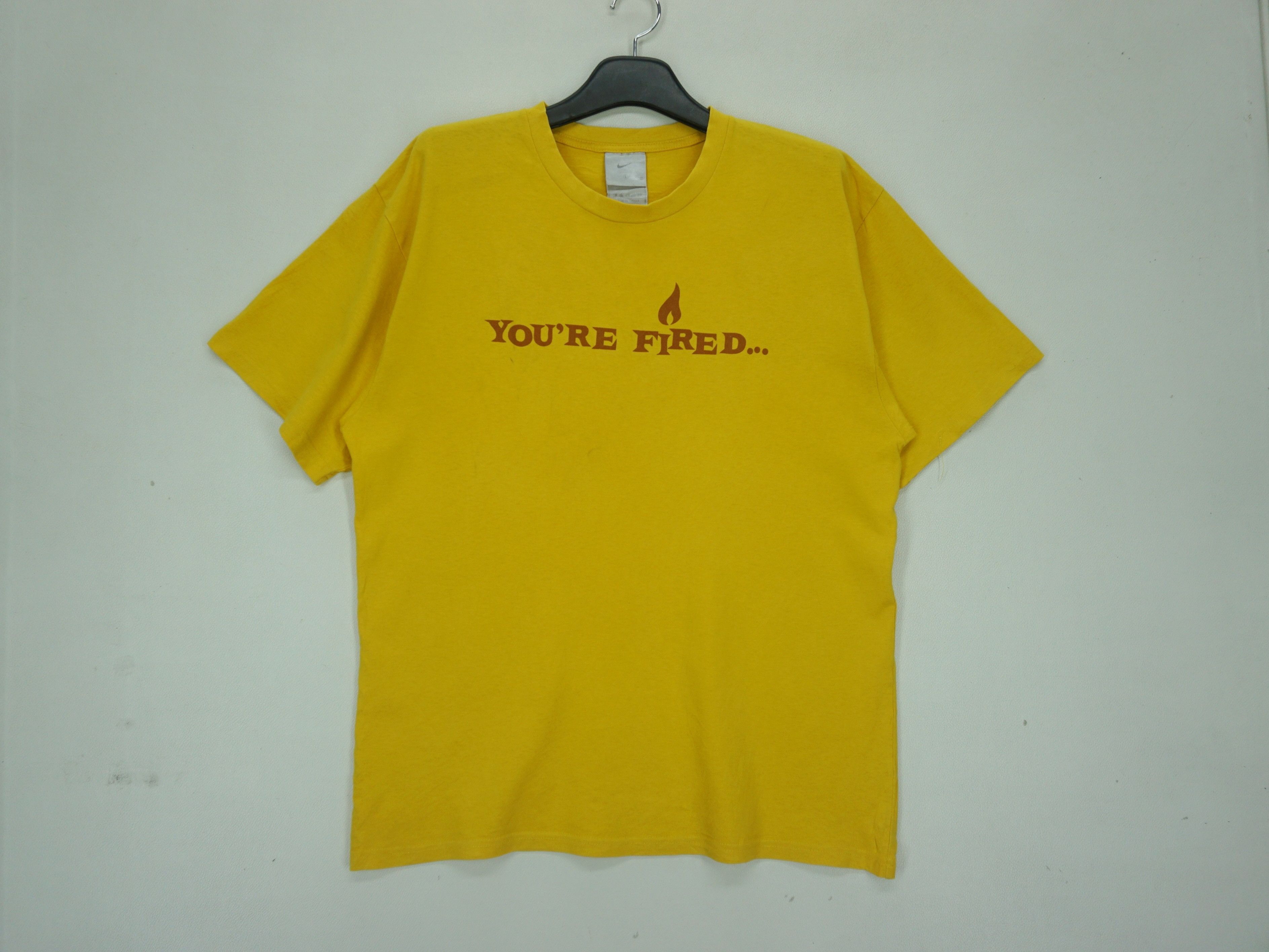 Nike Vintage Silver Tag Y2K You're Fired Up Tee Size US L / EU 52-54 / 3 - 1 Thumbnail