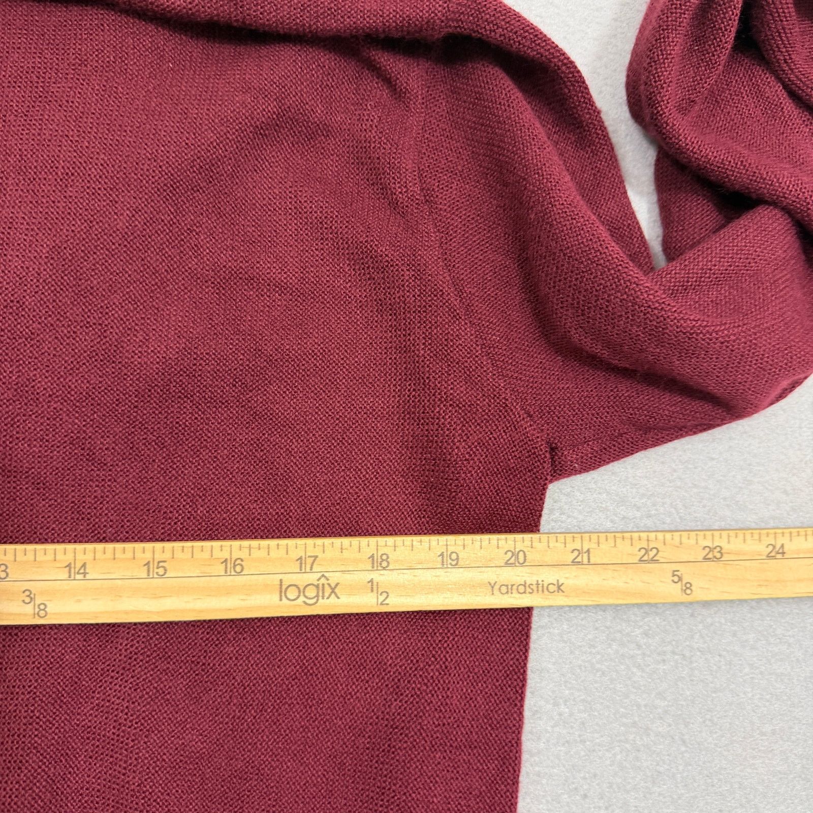Vintage Vintage Geometric Knit Cardigan Sweater Men's Large Red Size US L / EU 52-54 / 3 - 6 Thumbnail