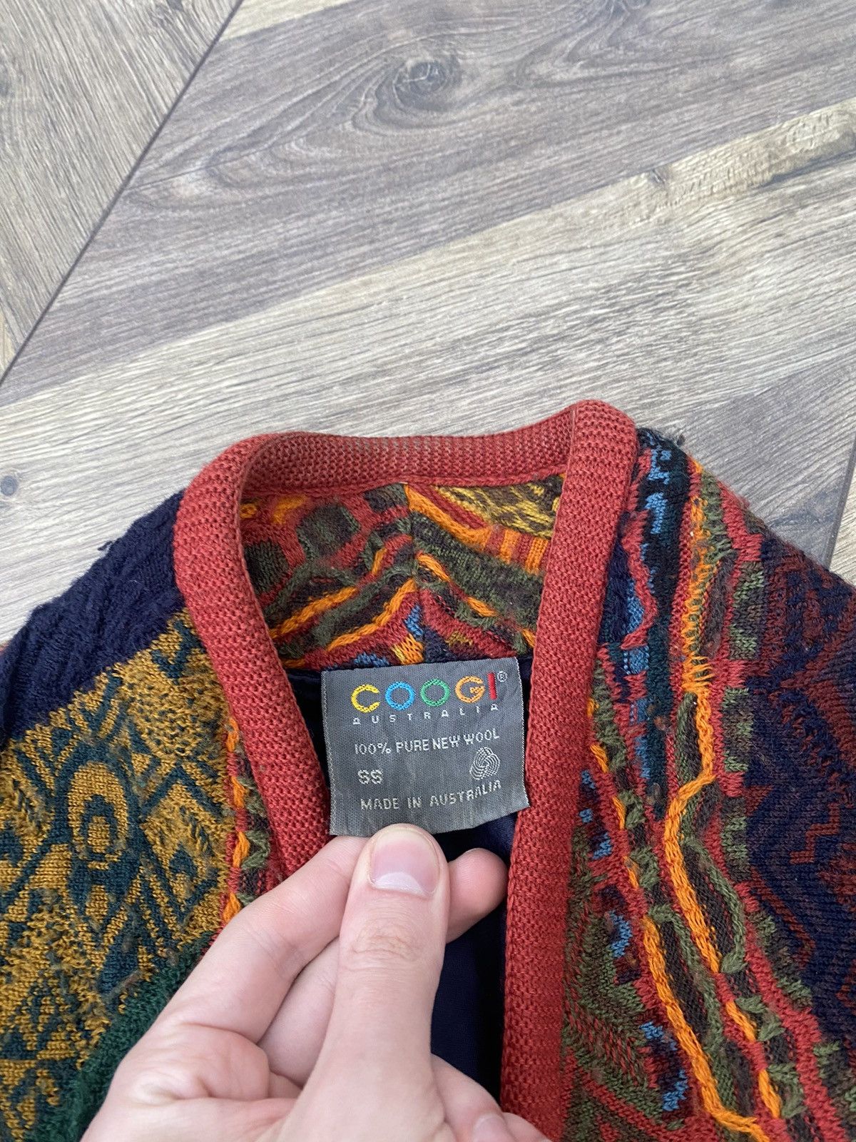 Coogi × Vintage Vintage Coogi Australia Multicolour Cardigan Size US S / EU 44-46 / 1 - 8 Thumbnail