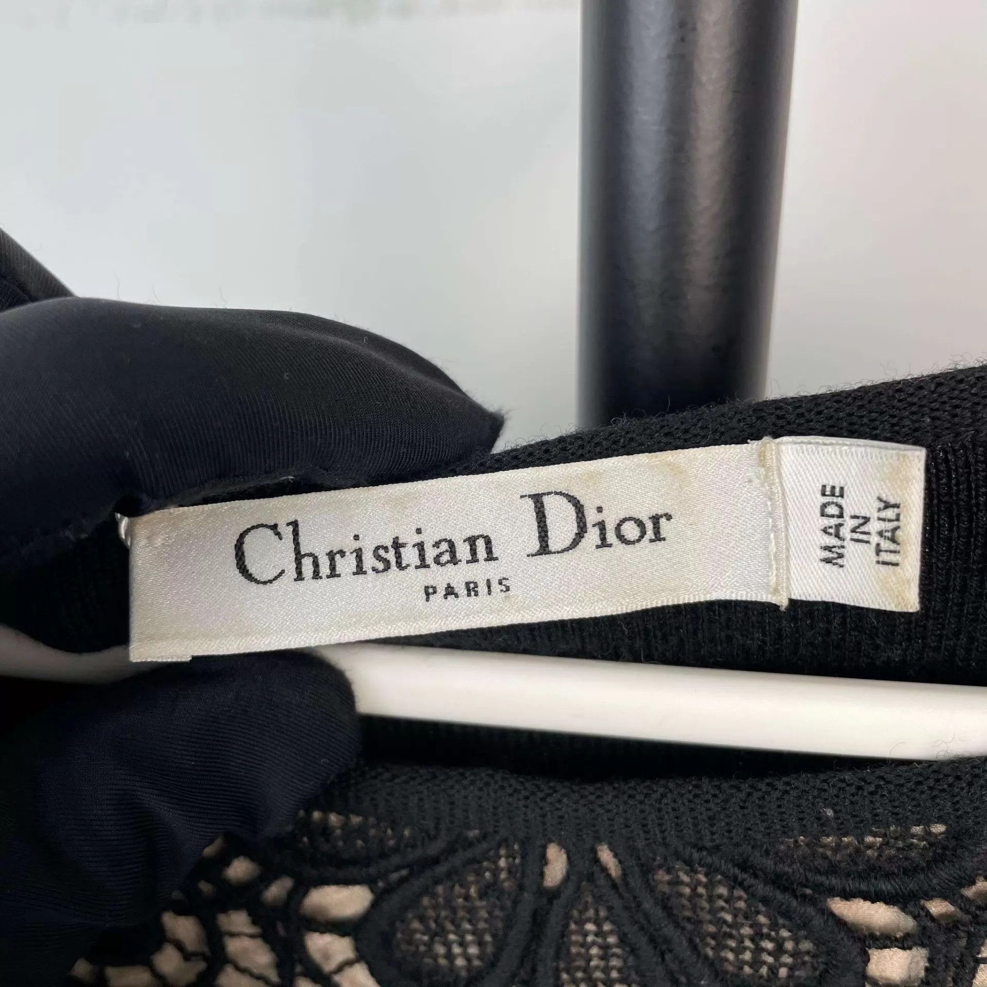 Dior Dior 95 New blend sleeveless black dress size 38 Size S / US 4 / IT 40 - 3 Thumbnail
