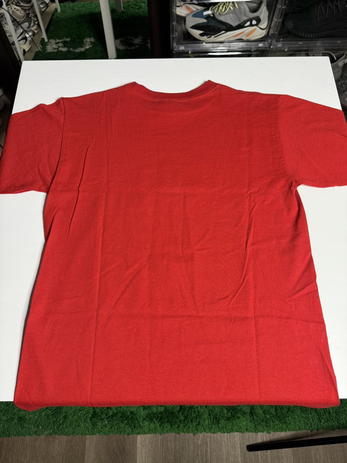 Vintage VINTAGE 1990's American Flag Tee “Red” [ M ] PREOWNED Size US M / EU 48-50 / 2 - 4 Thumbnail