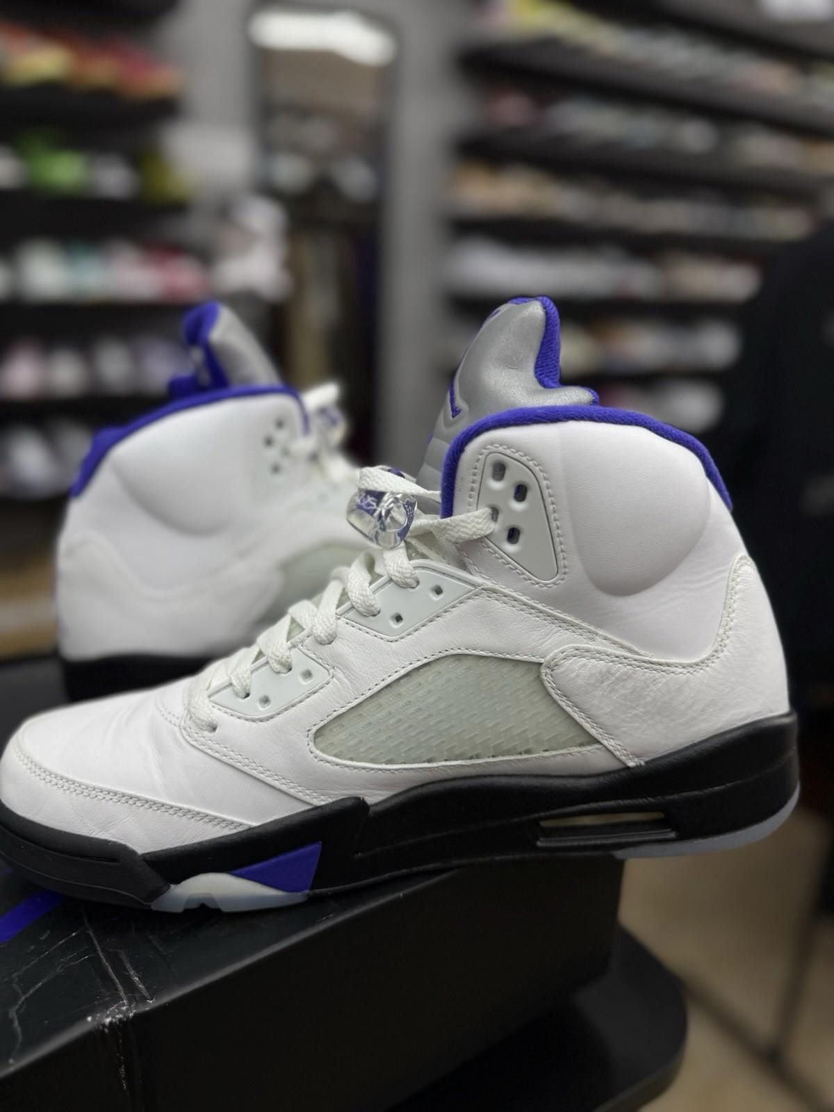 Jordan Brand Size 12 - Jordan 5 Retro Concord 2022 DD0587-141 Pre Owned Size US 12 / EU 45 - 11 Thumbnail