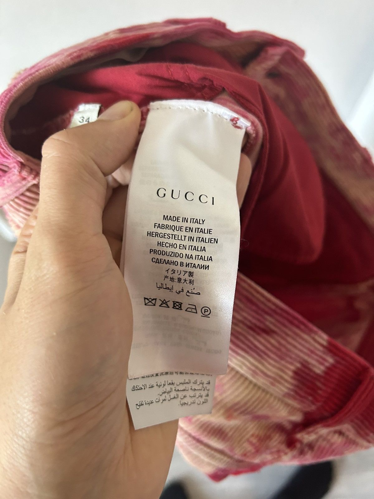 Gucci FW17 Gucci Tie Dye Corduroy Pants Size US 34 / EU 50 - 11 Thumbnail