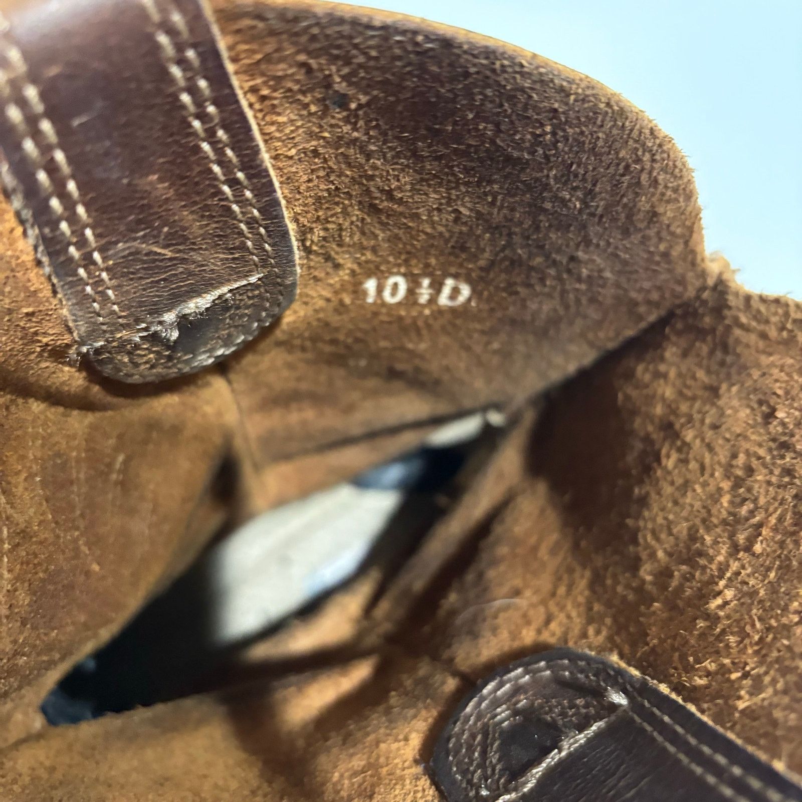Ariat Ariat Boots Mens Size 10.5 D Brown Leather Western SquareToe Size US 10.5 / EU 43-44 - 4 Thumbnail