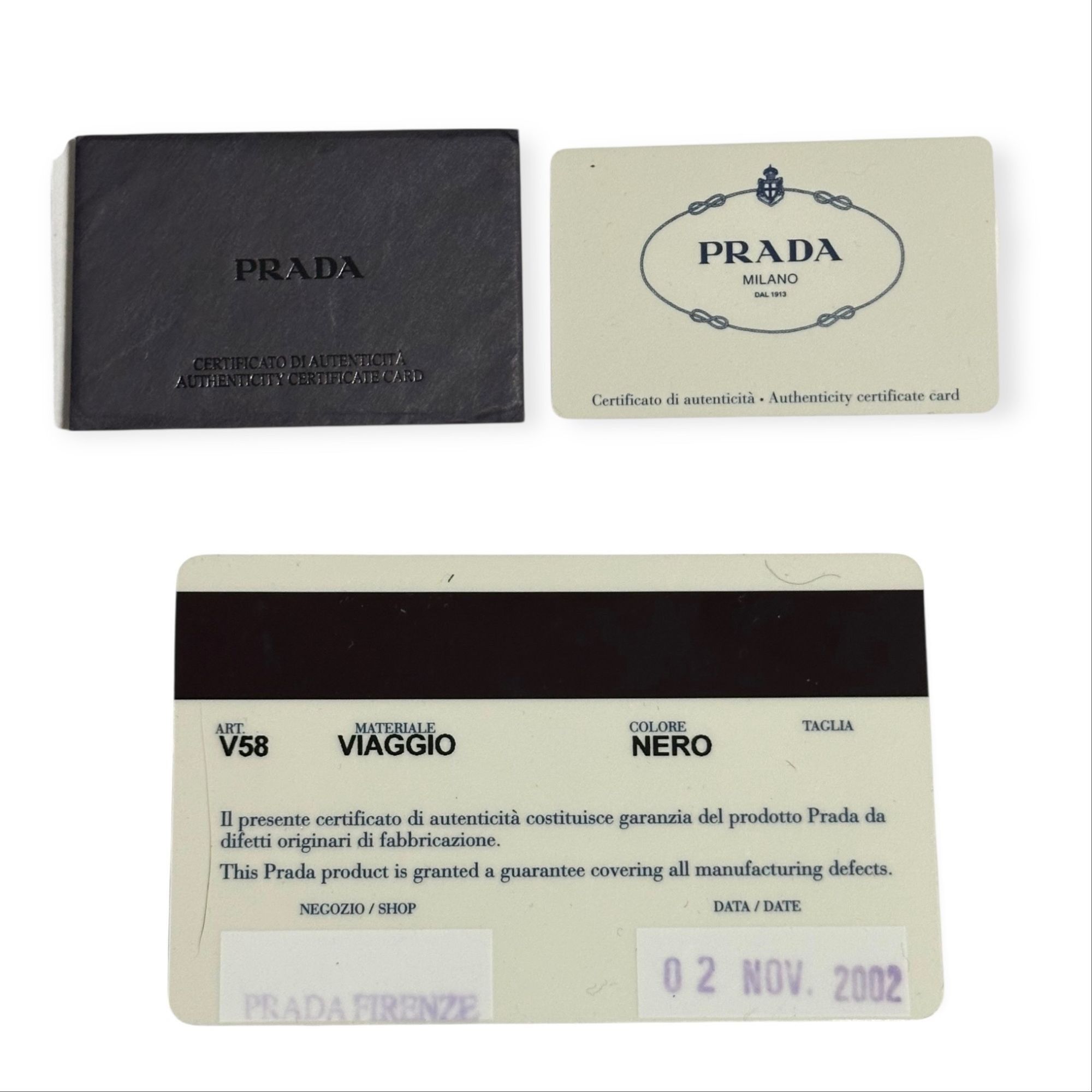 Prada Prada Viaggio V58 2-Way Nylon Travel Carry-On Bag Size ONE SIZE - 14 Thumbnail