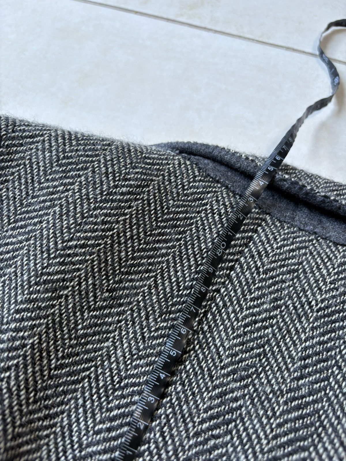 Polo Ralph Lauren Herringbone Tweed Blazer Ralph Lauren Men 42R Vintage USA Size 42R - 9 Thumbnail