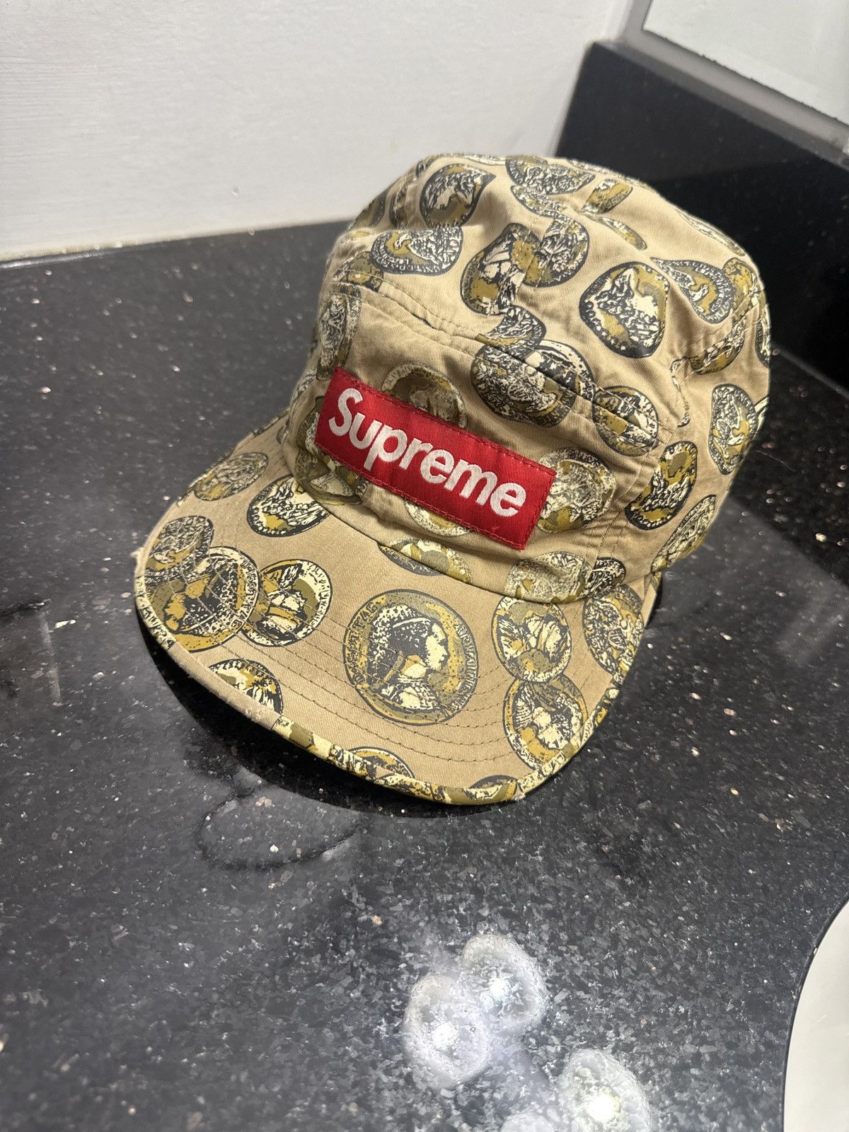 Supreme Supreme “Coins” Camp Cap Size ONE SIZE - 1 Thumbnail