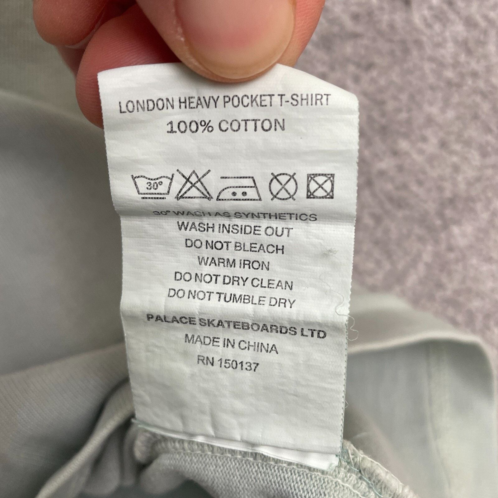 Palace Palace Skateboard Heavyweight T-Shirt Men Small Light Green Size US S / EU 44-46 / 1 - 8 Thumbnail