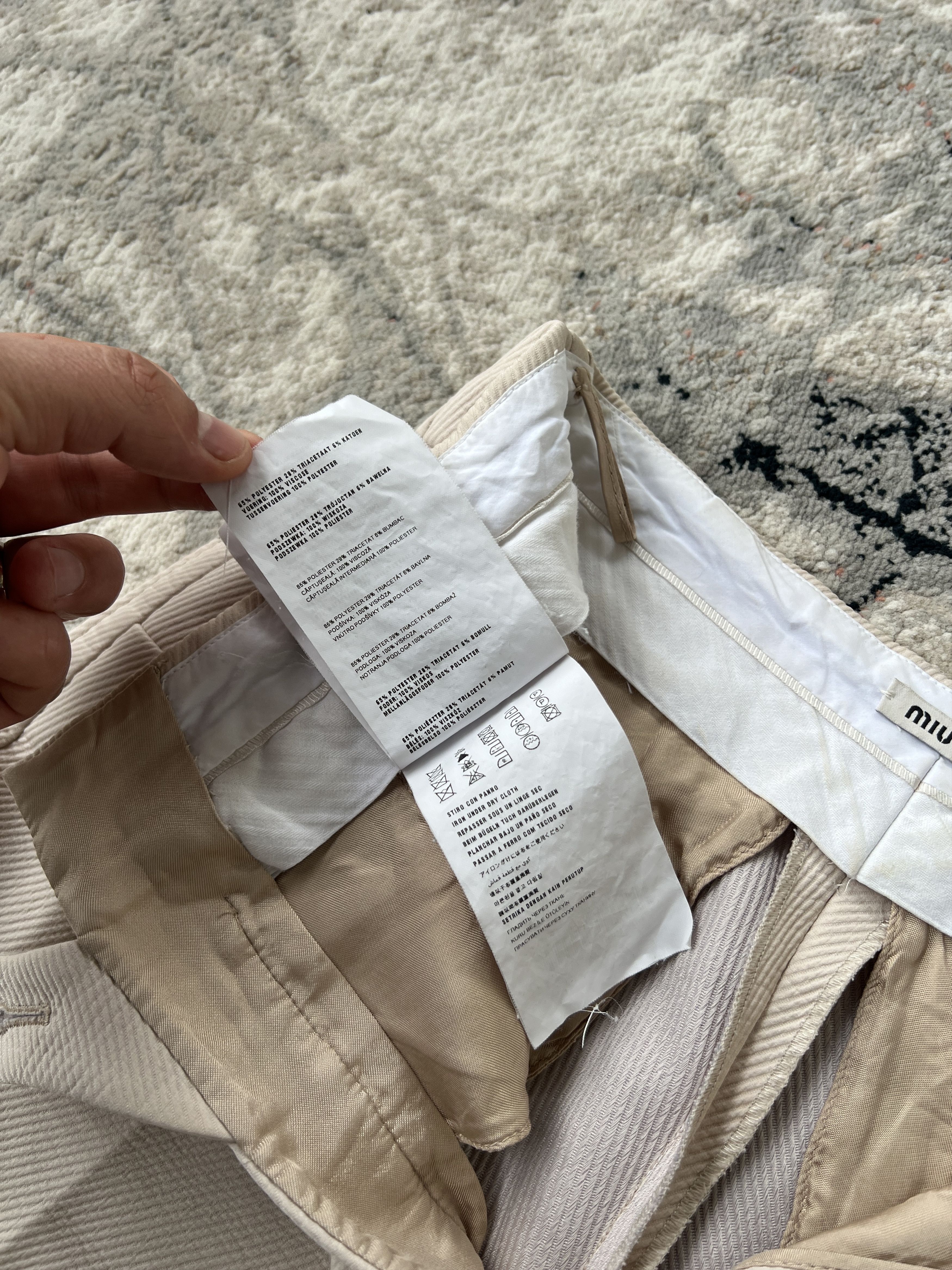 Miu Miu Miu Miu Shorts Size 26" / US 2 / IT 38 - 10 Thumbnail