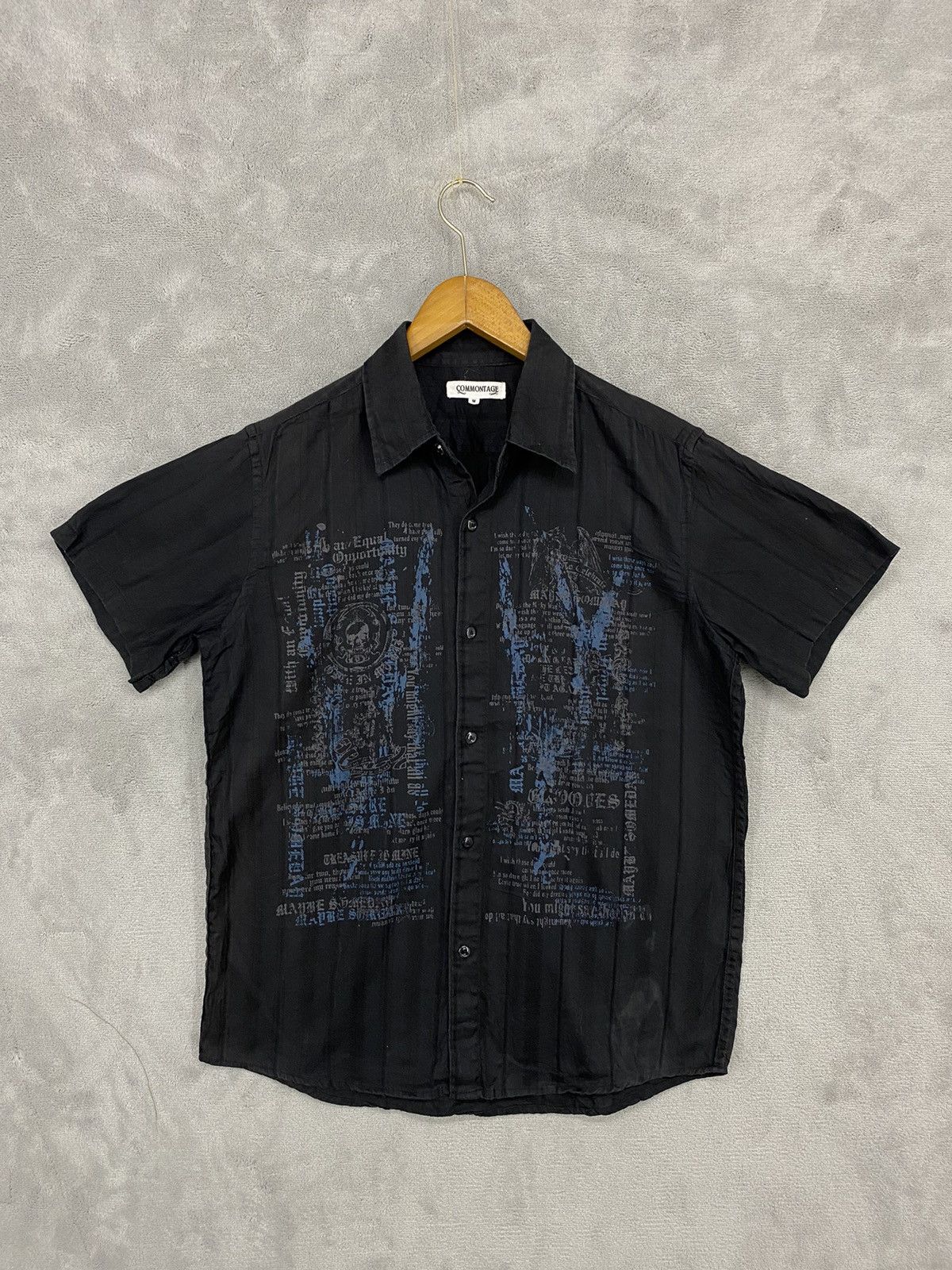 Japanese Brand RARE🔥COMMONTAGE PUNK SHIRT Size US M / EU 48-50 / 2 - 1 Thumbnail