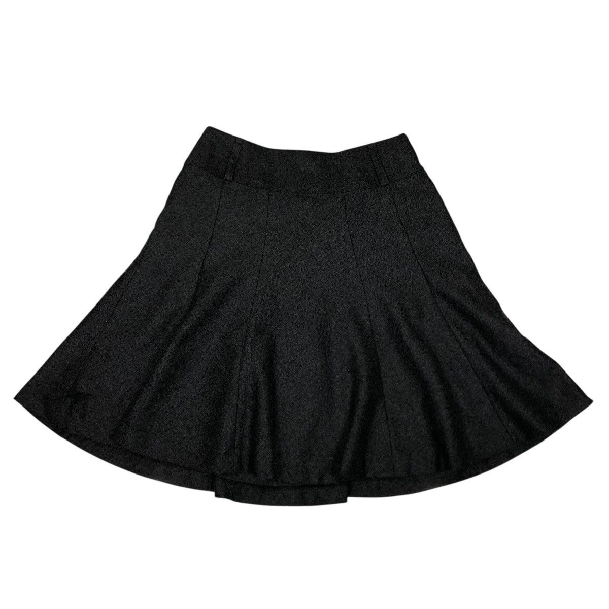 Burberry 🔥RICH BLACK VINTAGE SKIRT BURBERRY LONDON BLUE LABEL Size 26" / US 2 / IT 38 - 1 Thumbnail