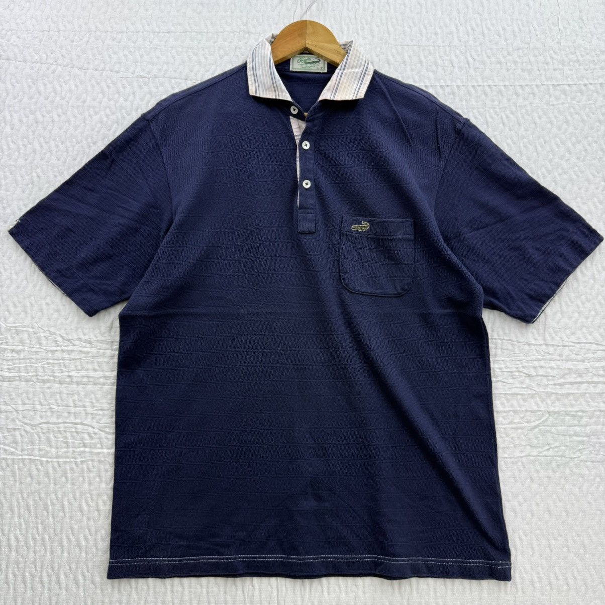 Other Vintage Crocodile Polo Shirt Size US L / EU 52-54 / 3 - 1 Thumbnail
