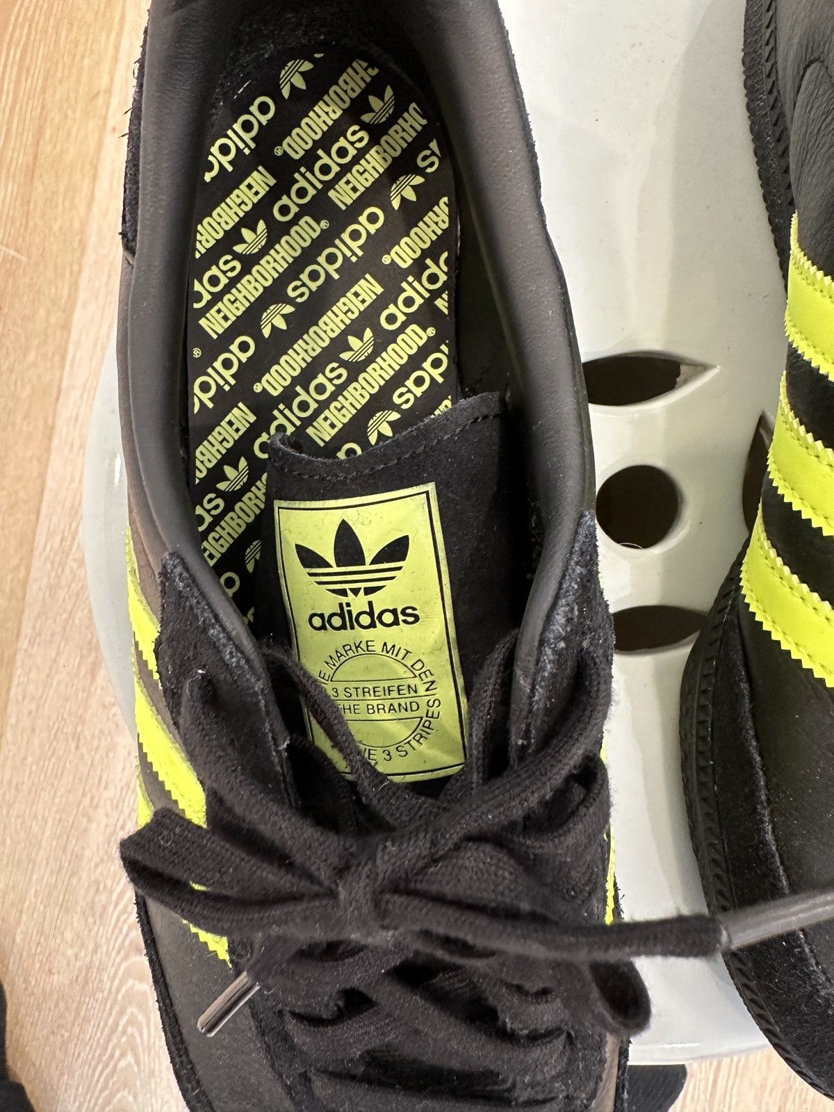 Adidas x Neighborhood Samba Black/Neon Green