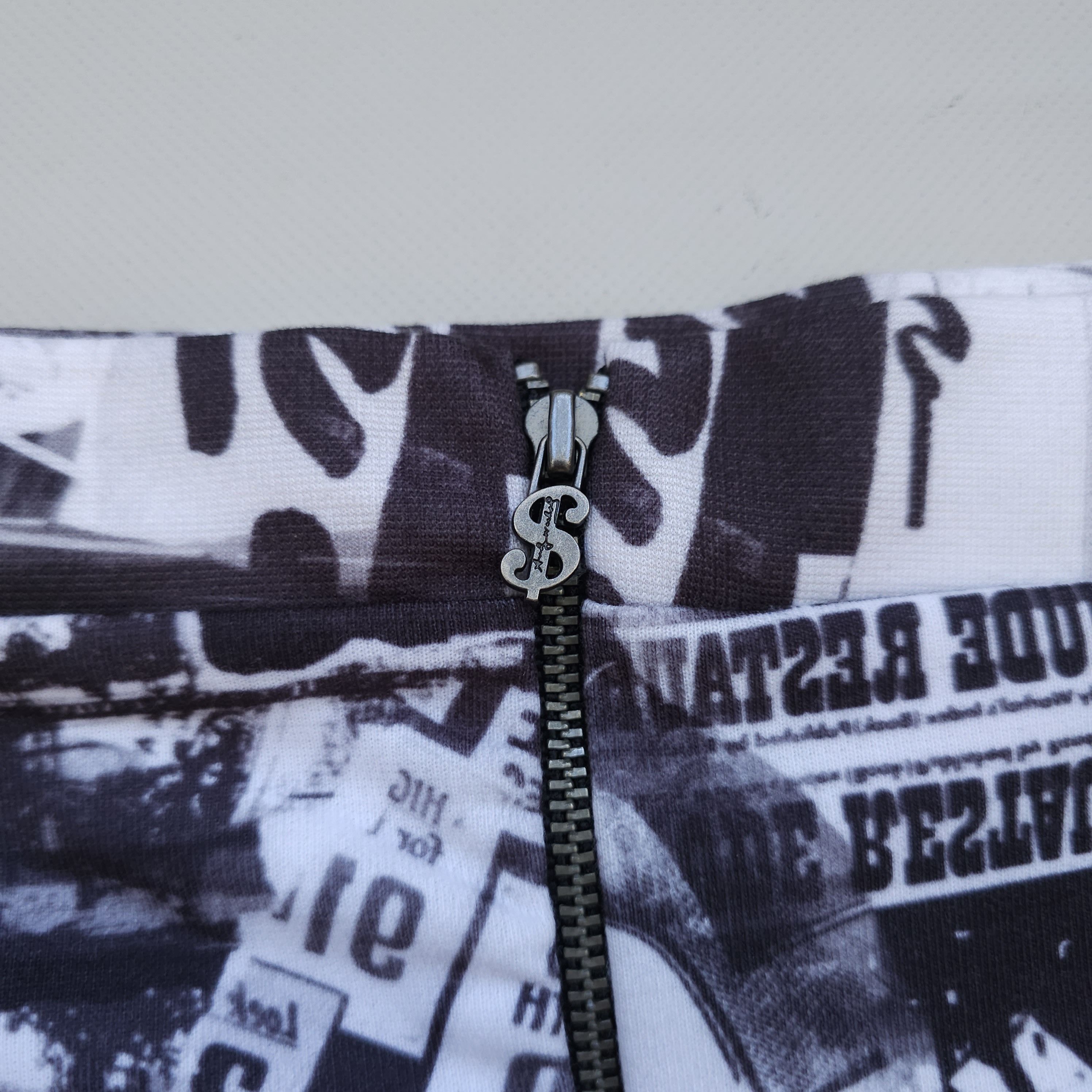 Andy Warhol Andy Warhol by Pepe Jeans Mini Skirt Printed Retro L (W31) Size 34" / US 12 / IT 48 - 5 Thumbnail